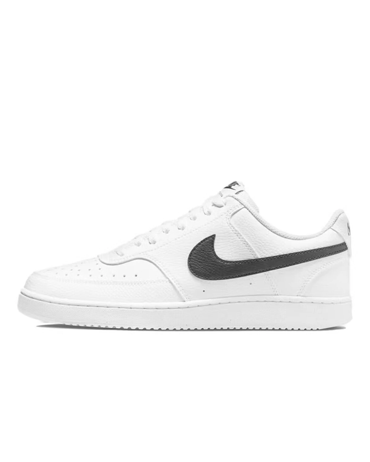Nike Court Vision P.M.S мужские кеды синтетические коричнево-белые картинка