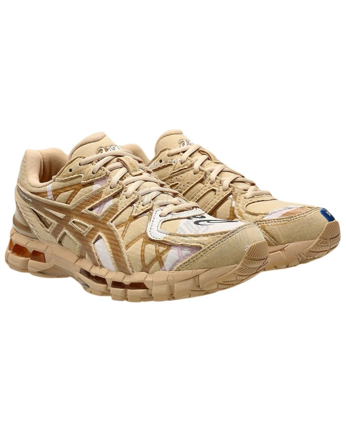 Asics Gel-Kayano20 unisex спортивные кроссовки коричневые для бега картинка
