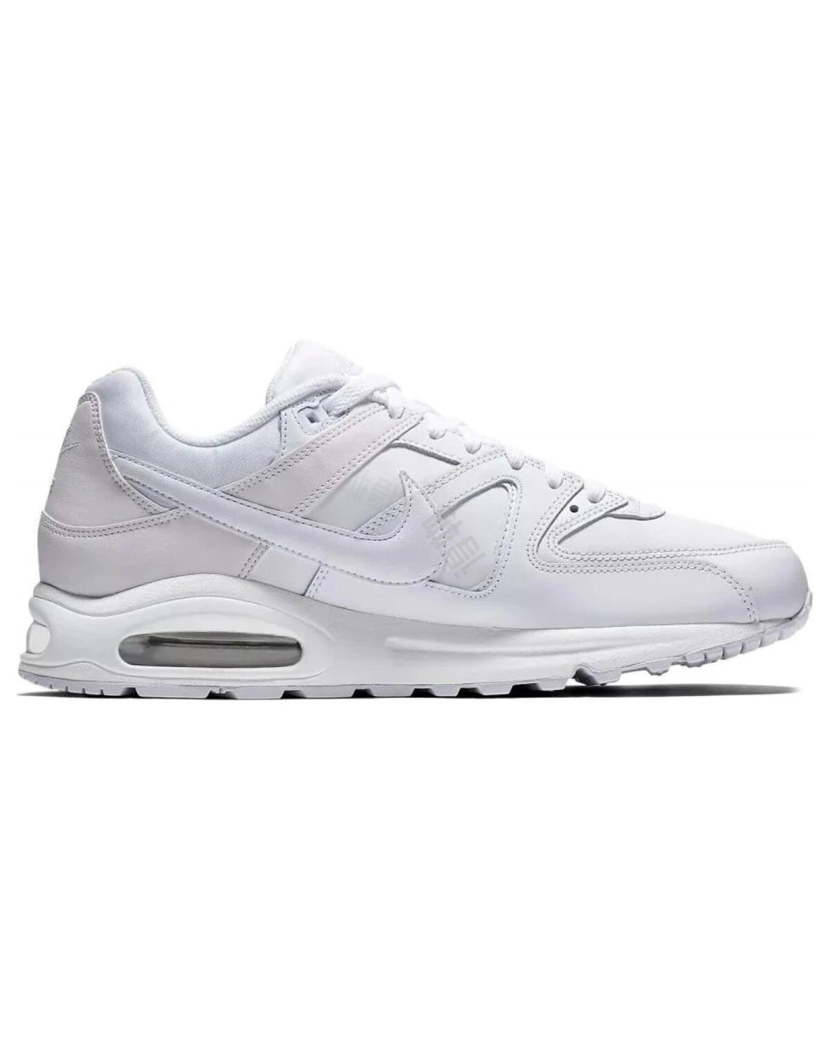 Nike Air Max Command мужские повседневные кроссовки из натуральной кожи белого цвета картинка