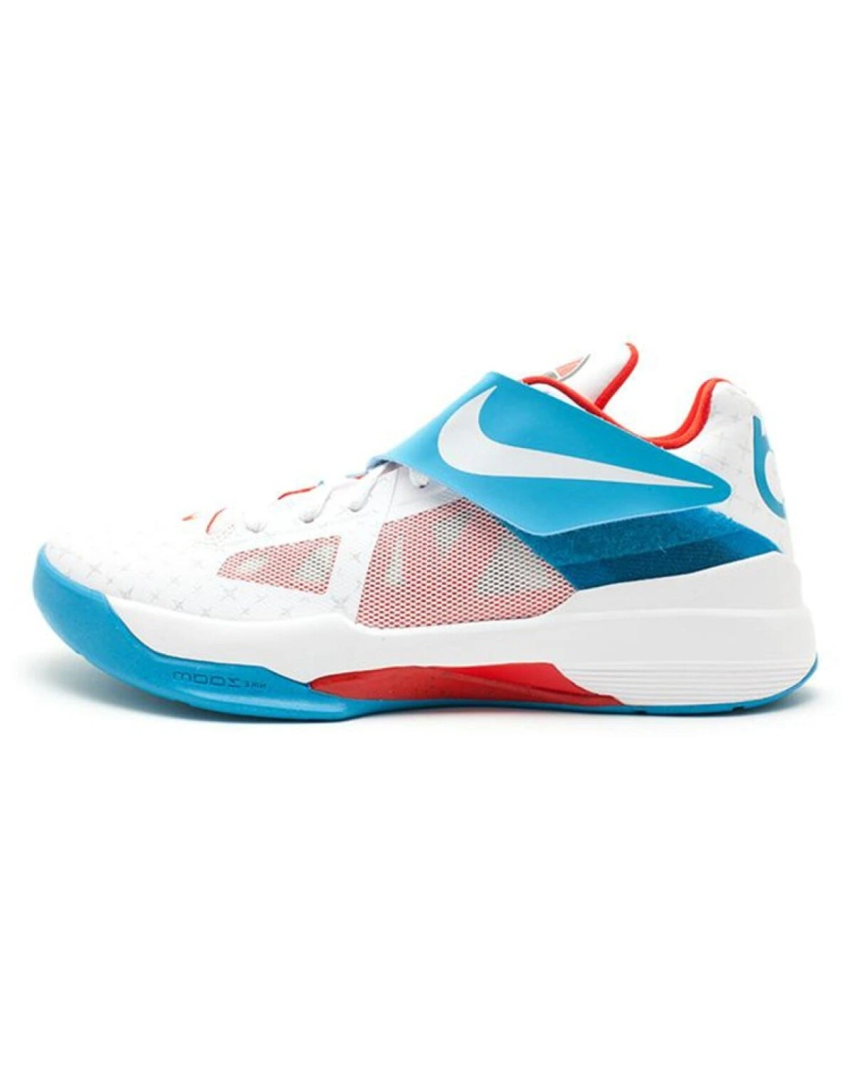 Nike KD 4 N7 "White" мужские баскетбольные кроссовки белые с амортизацией картинка