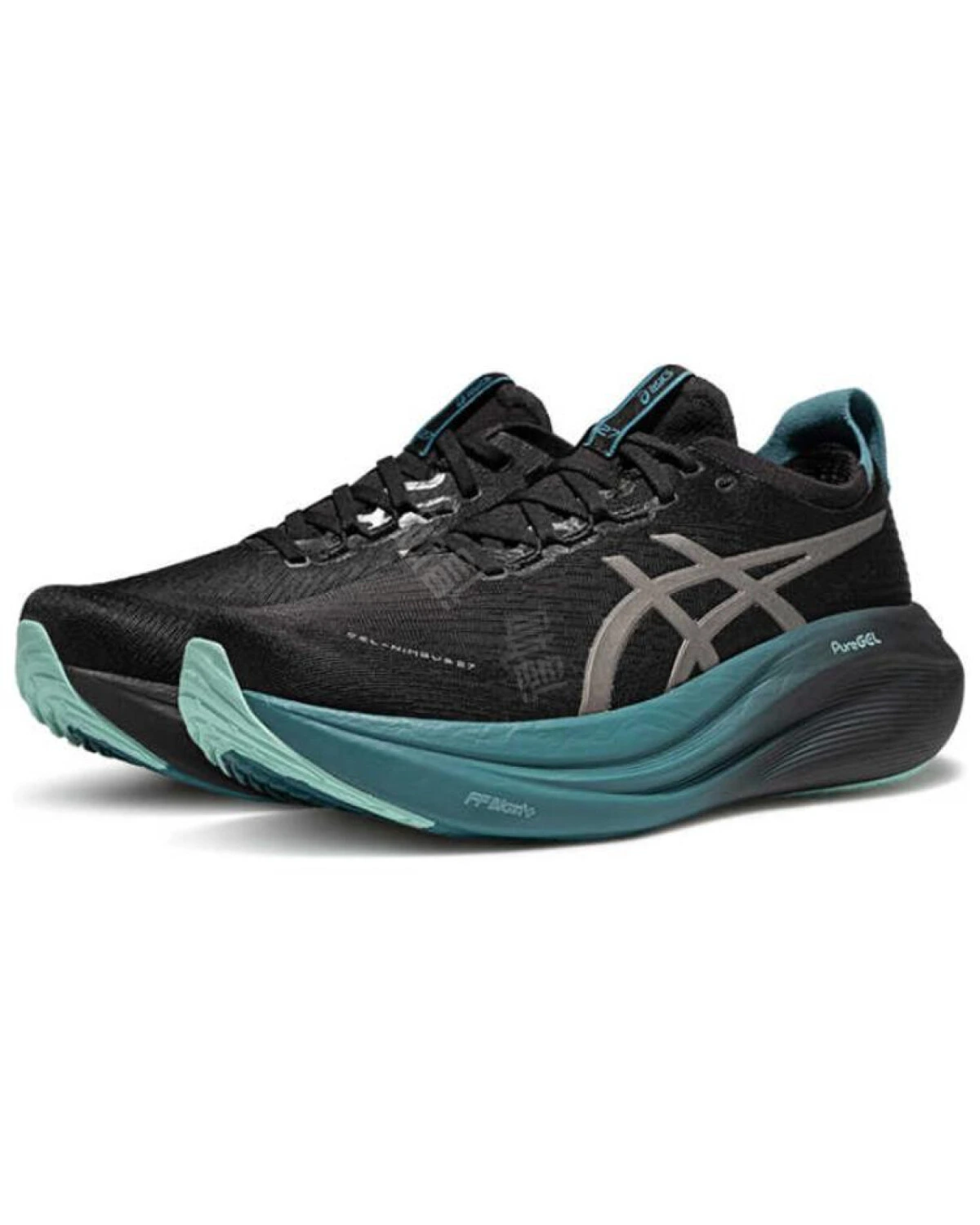 Asics GEL-NIMBUS 27 LITE-SHOW мужские кроссовки для бега чёрные картинка