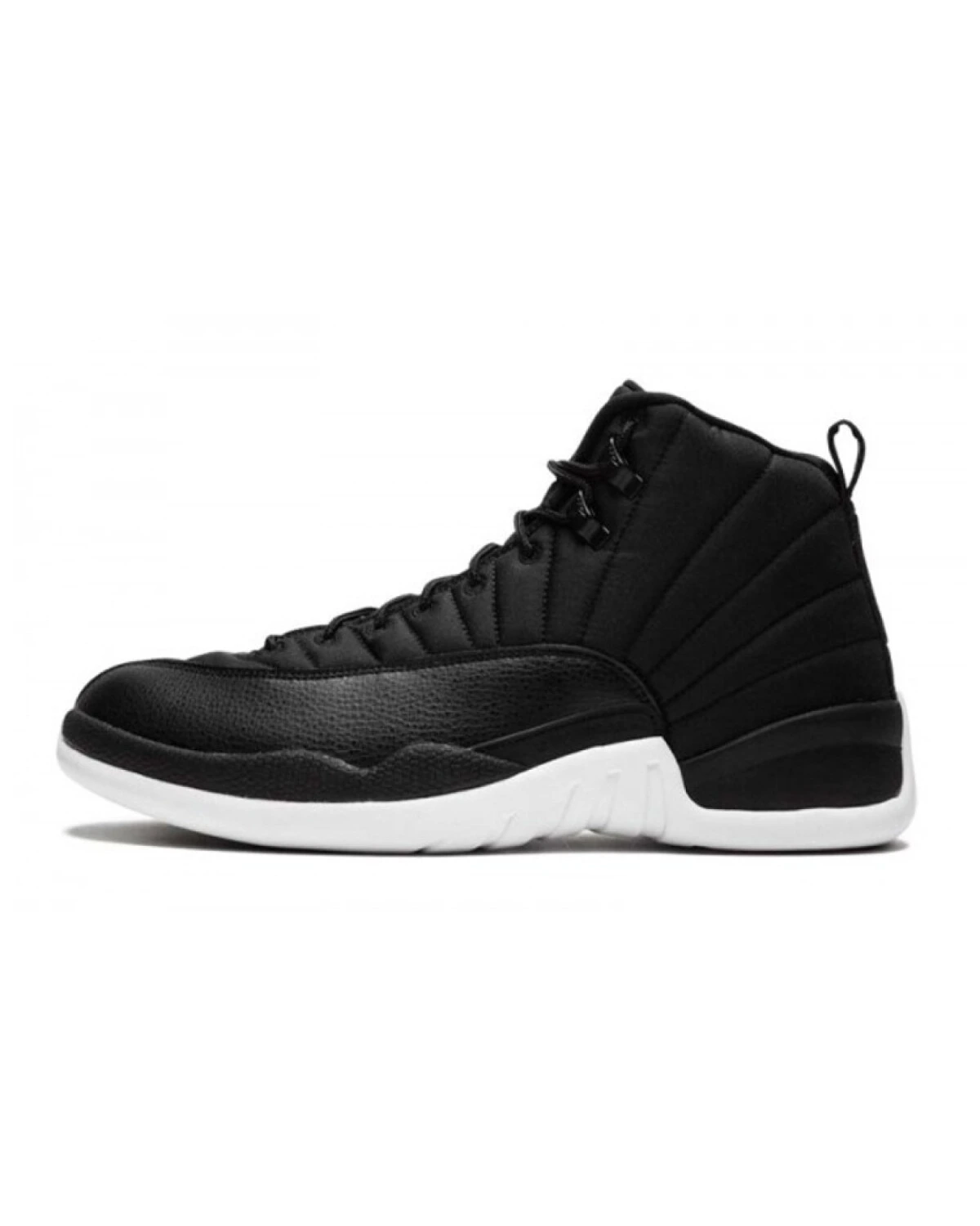Jordan Air Jordan 12 Retro Nylon мужские спортивные кроссовки высокие чёрные картинка
