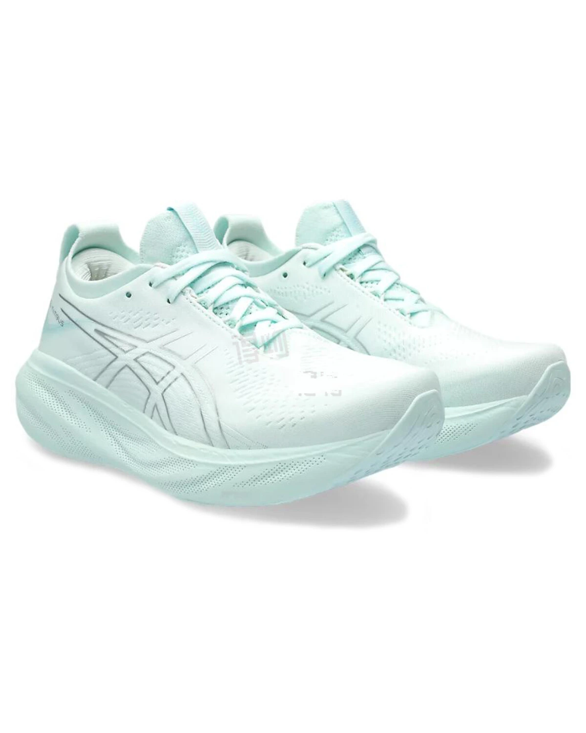 Asics GEL-Nimbus 25 женские кроссовки для бега с амортизацией GEL голубые картинка