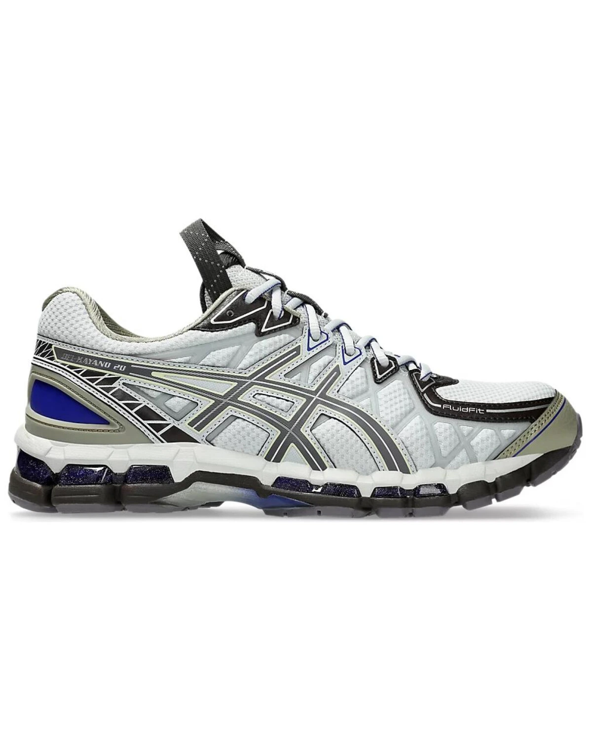 Asics Gel-Kayano20 UB10-S unisex кроссовки для бега бело-серые картинка
