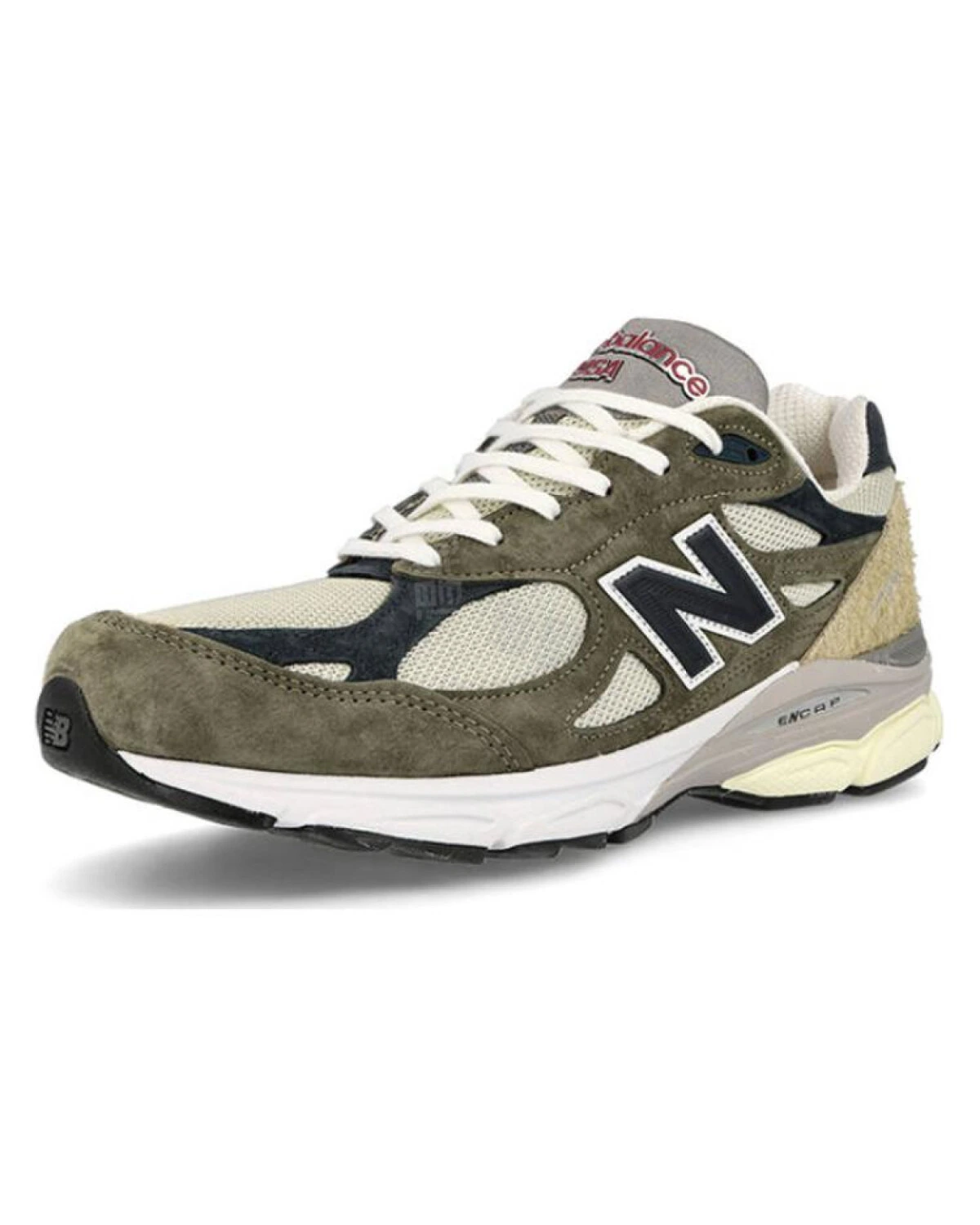 New Balance M990TO3 унисекс кроссовки зеленые коричневые дышащие износостойкие картинка