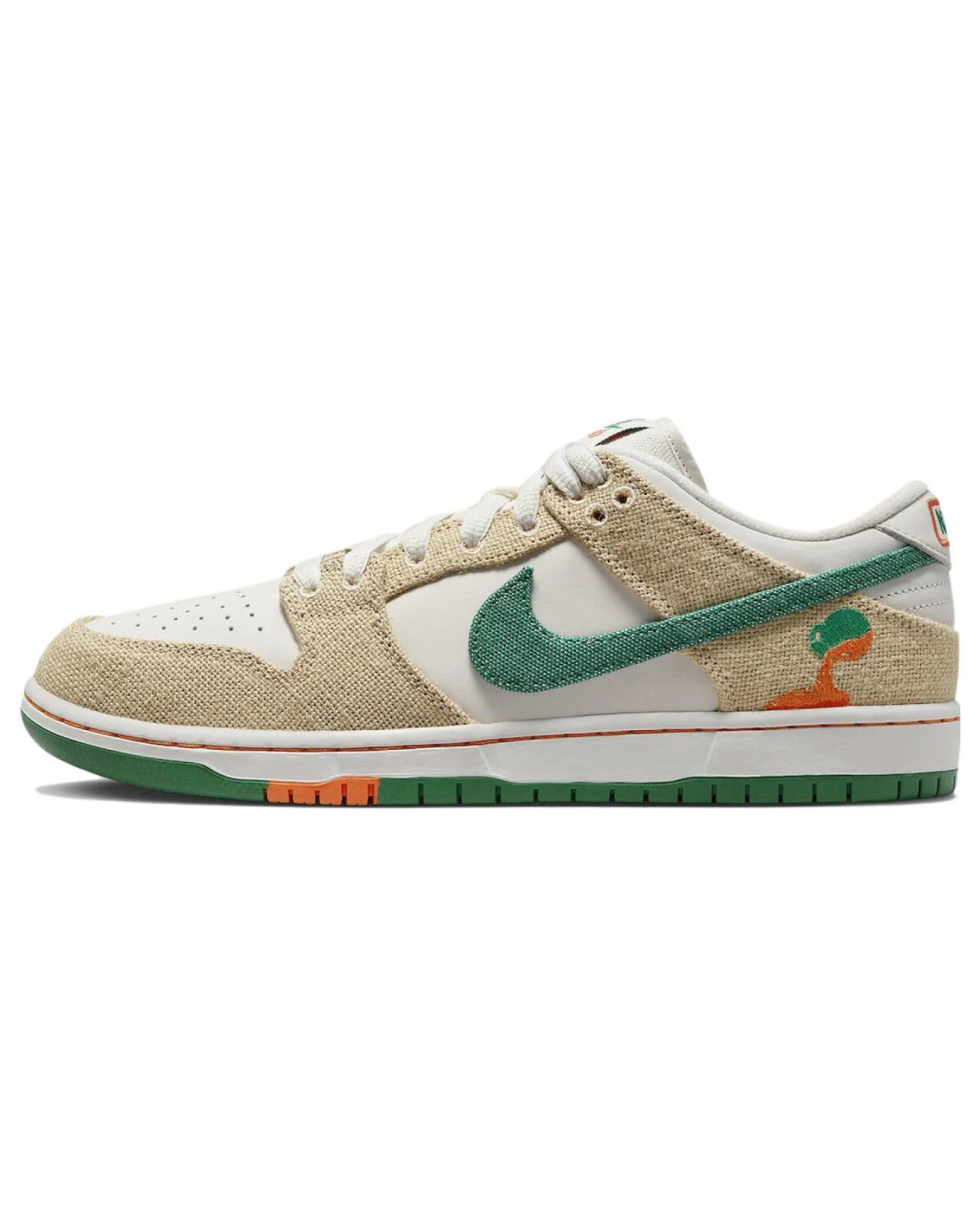 Nike Dunk SB универсальные кроссовки для скейтбординга бело-бежевые картинка