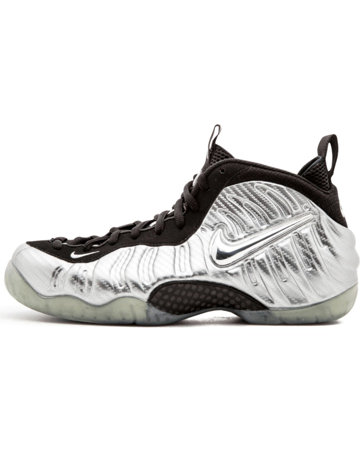 Nike Foamposite Pro Silver Surfer мужские спортивные кроссовки для баскетбола картинка