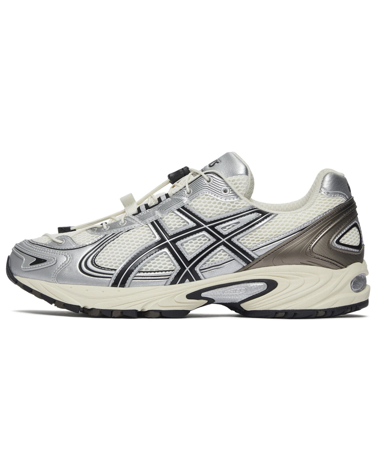 Asics Gel-Kahana TR V4 унисекс кроссовки повседневные бело-коричневые картинка