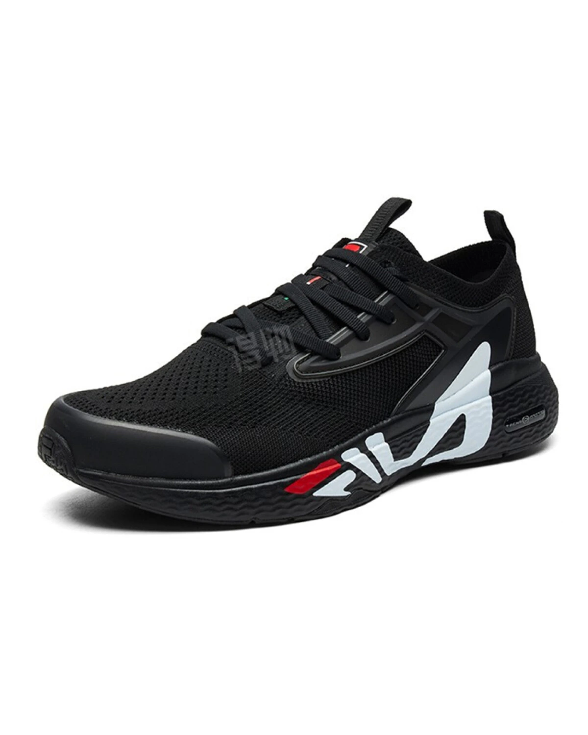 FILA Mind 3 мужские спортивные кроссовки из ткани и TPU черные картинка