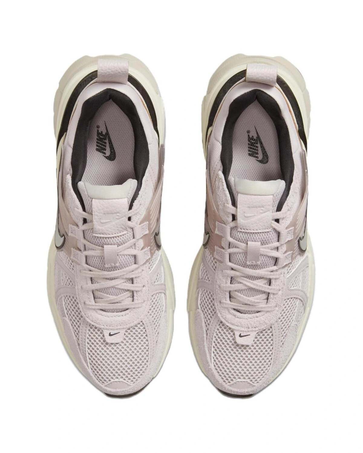 Nike V2K Run женские кроссовки розовые из сетки с амортизацией картинка