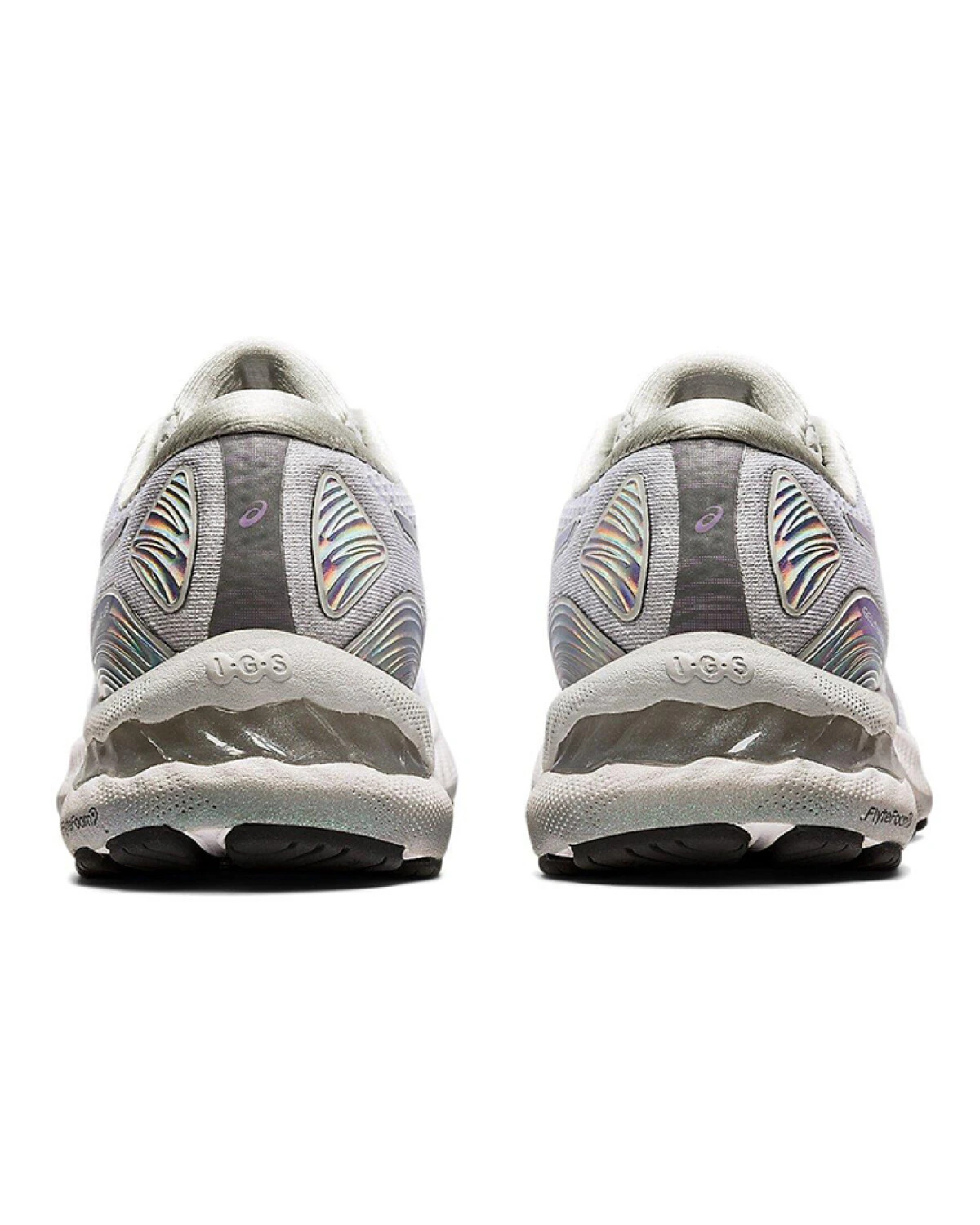 Asics GEL-Nimbus 23 Platinum женские кроссовки для бега серые картинка