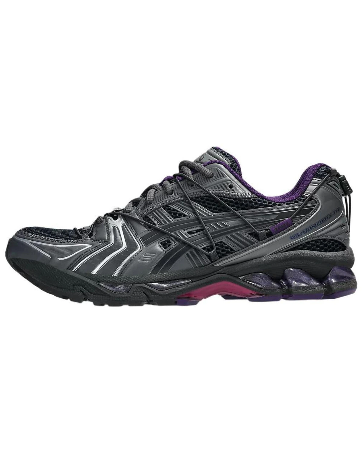 Asics Gel-Kayano 14 мужские спортивные кроссовки черные с амортизацией Gel картинка