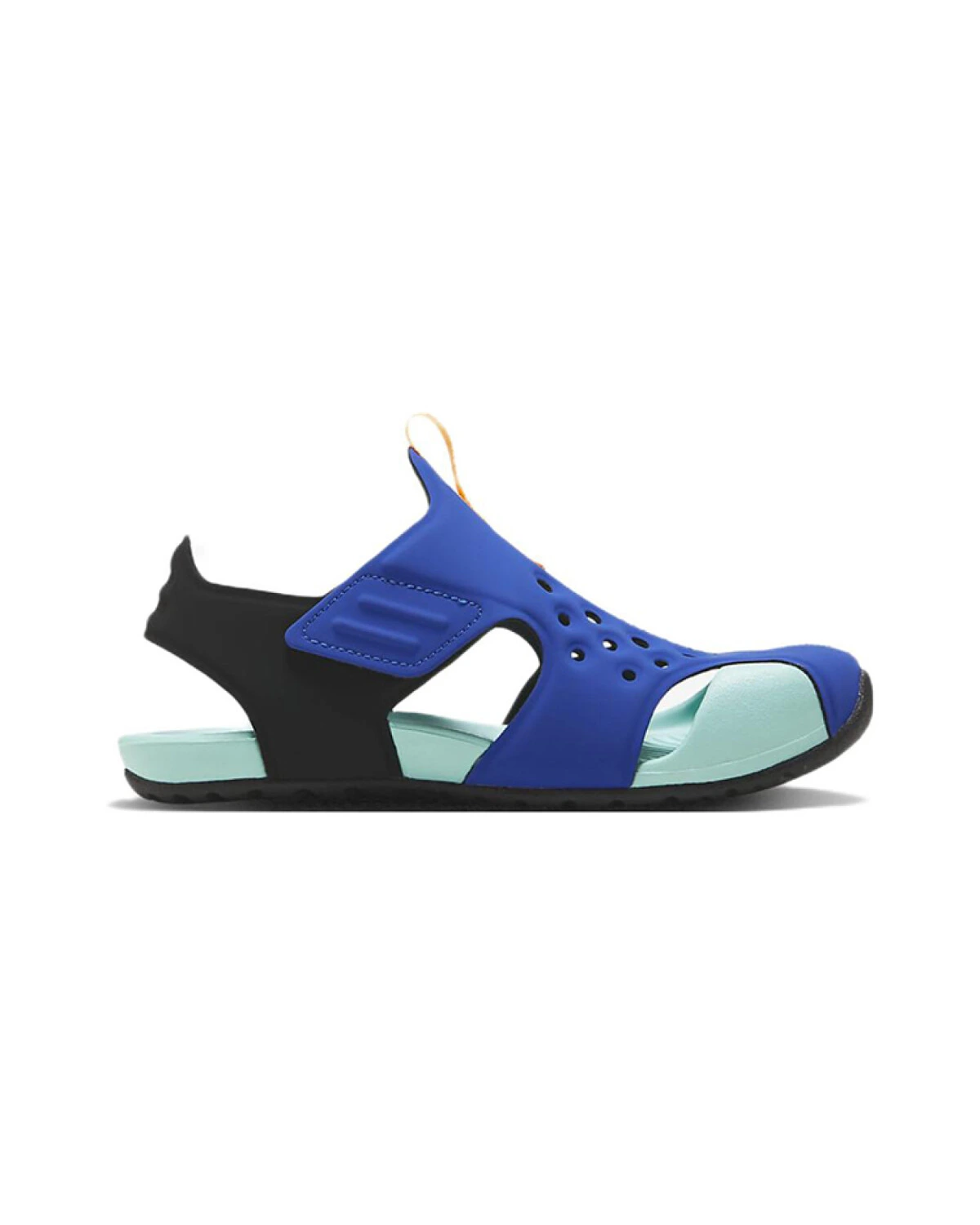 Nike Sunray Protect 2 детские спортивные сандалии красно-синие картинка