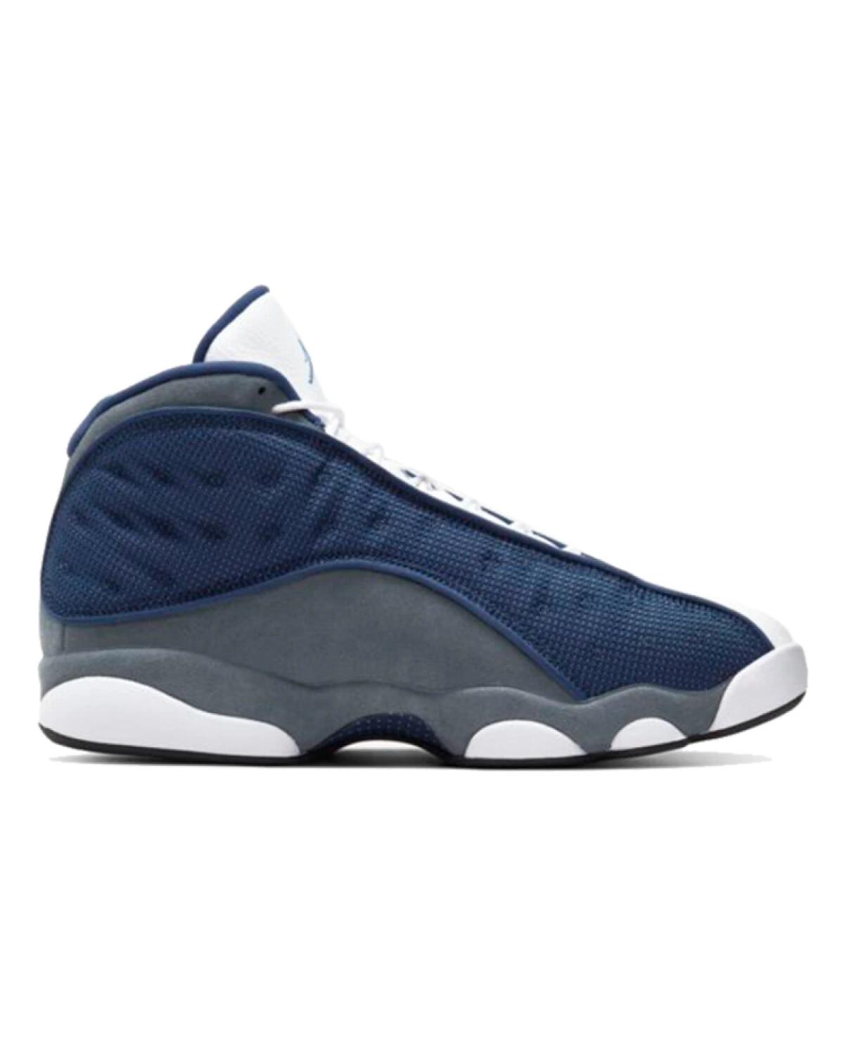 Jordan Air Jordan 13 унисекс кроссовки мид-топ сине-белые кожаные картинка