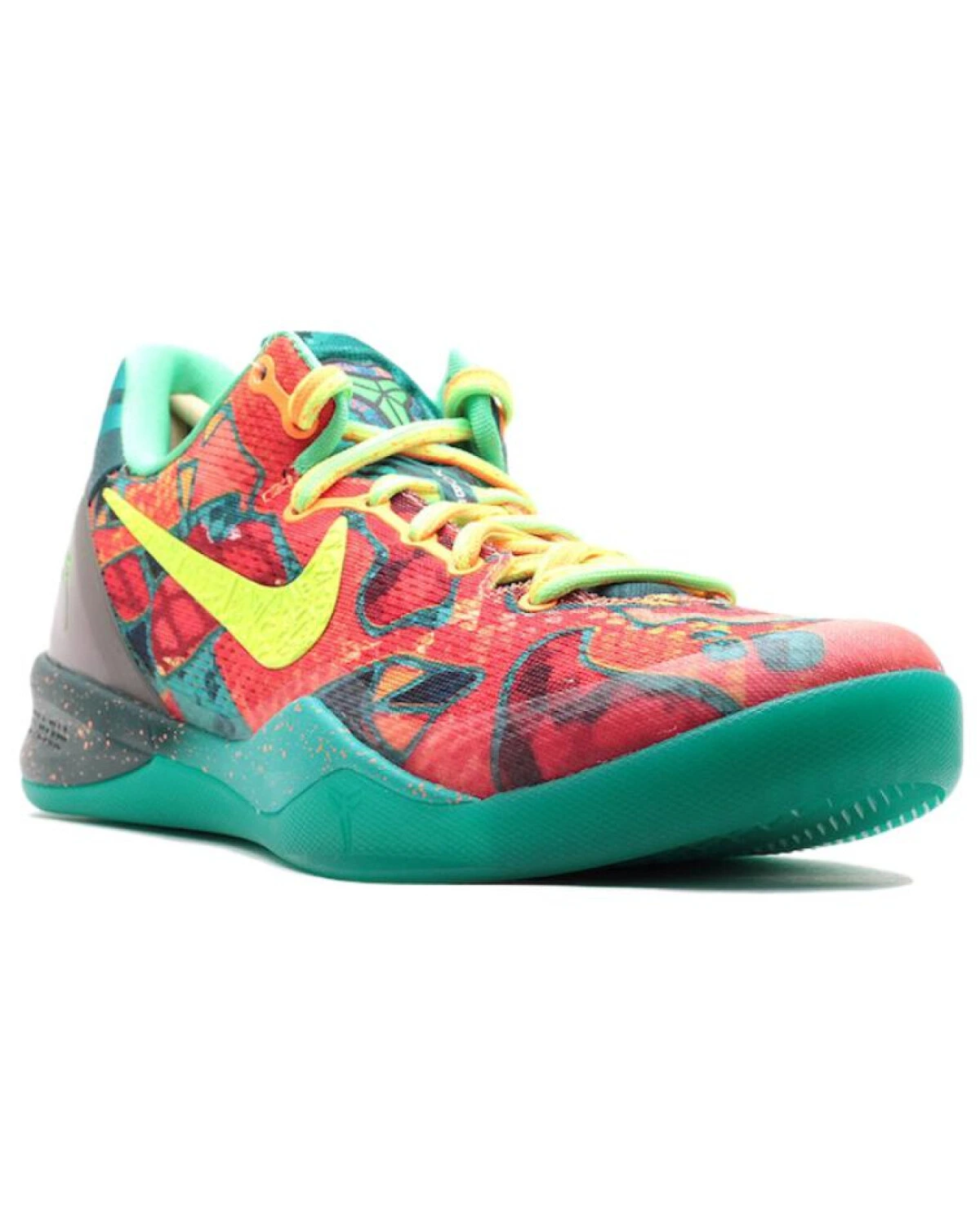 Nike Kobe 8 What The Kobe (WTK) мужские баскетбольные кроссовки оранжево-синие картинка