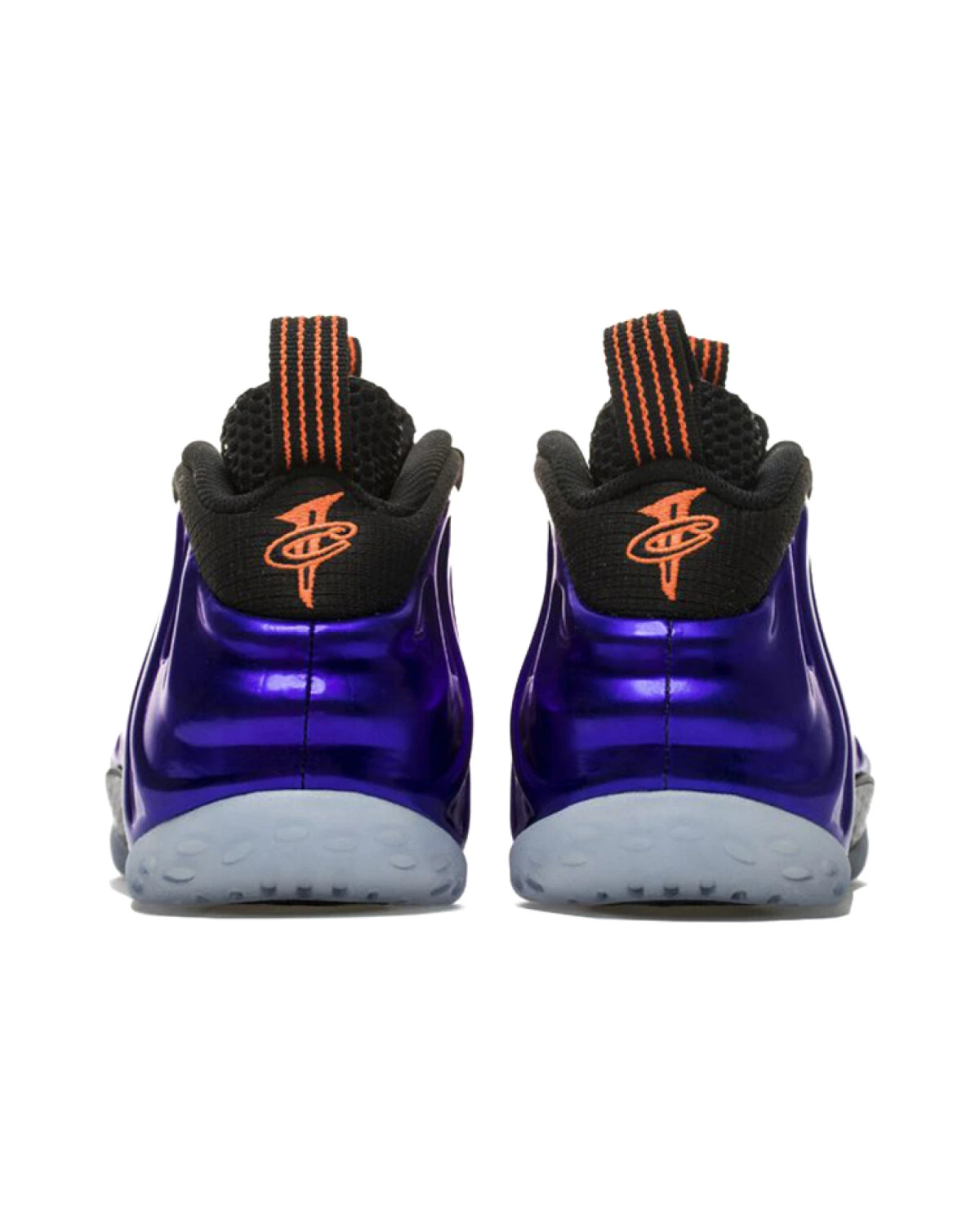 Nike Foamposite One Phoenix Suns мужские баскетбольные кроссовки фиолетово-оранжевые картинка