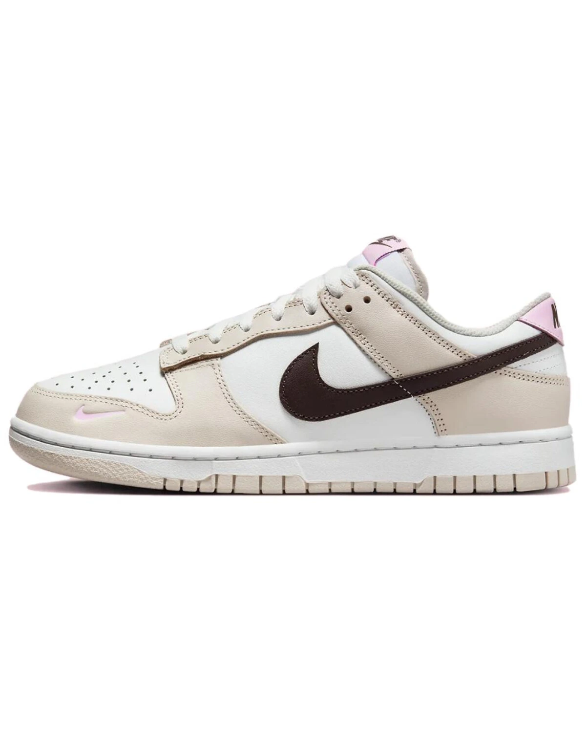 Nike Dunk унисекс кроссовки повседневные бежевые картинка