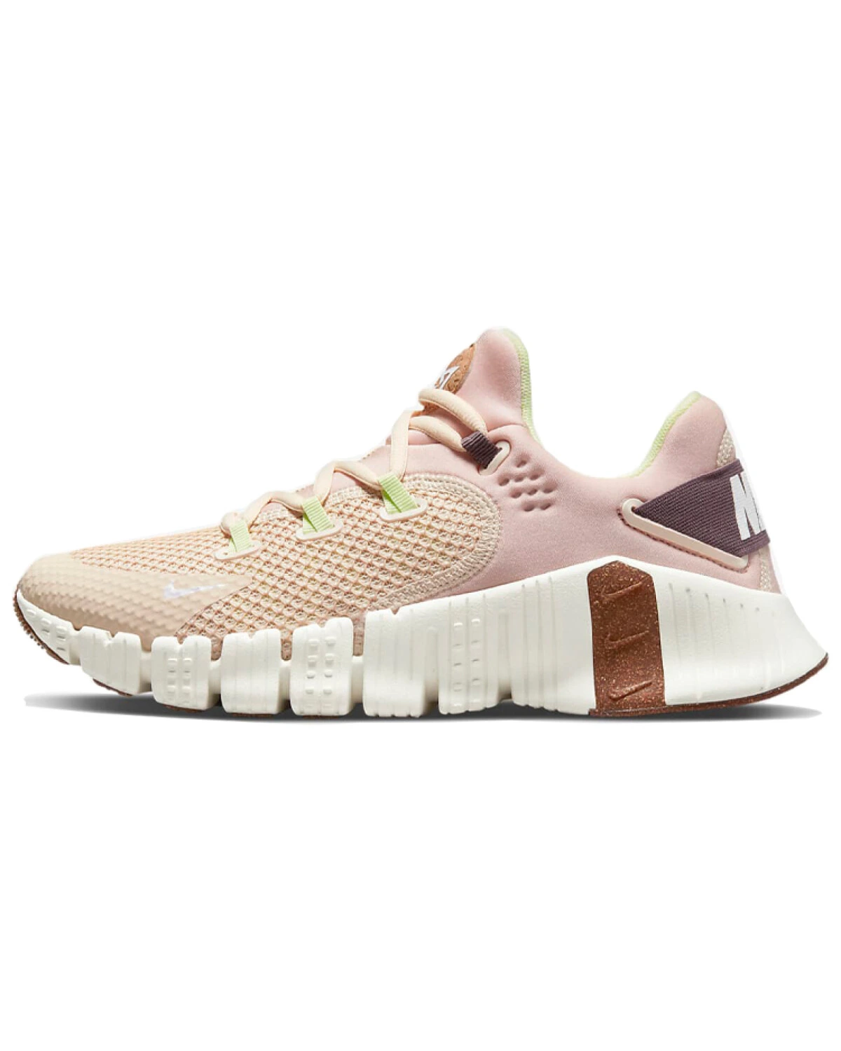 Nike Metcon 4 женские кроссовки текстильные розовые картинка