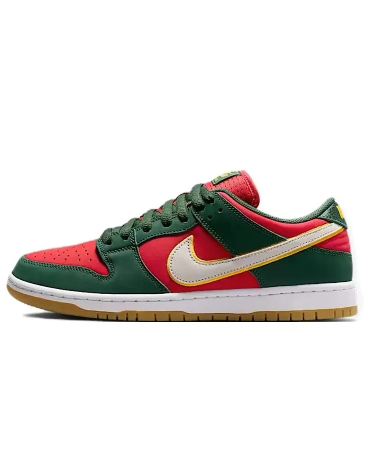Nike Dunk SB унисекс кроссовки ретро красные картинка