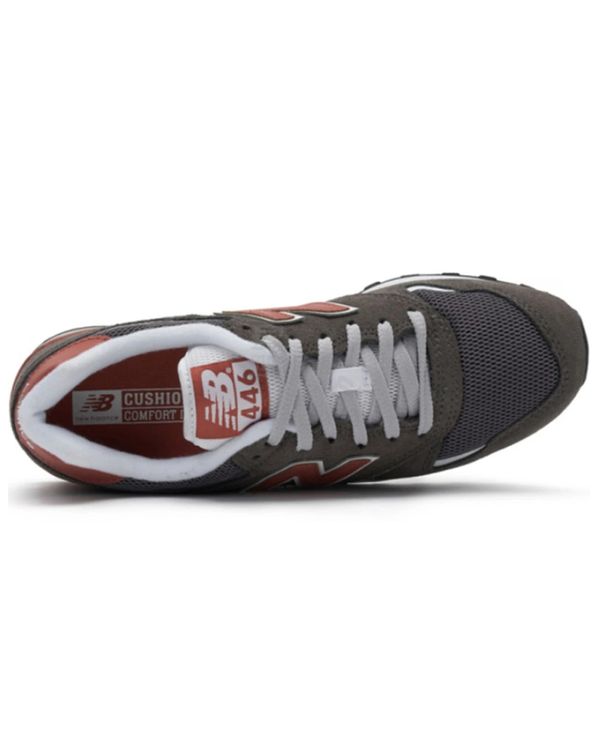 New Balance 446 унисекс повседневные кроссовки коричневые винтажные картинка