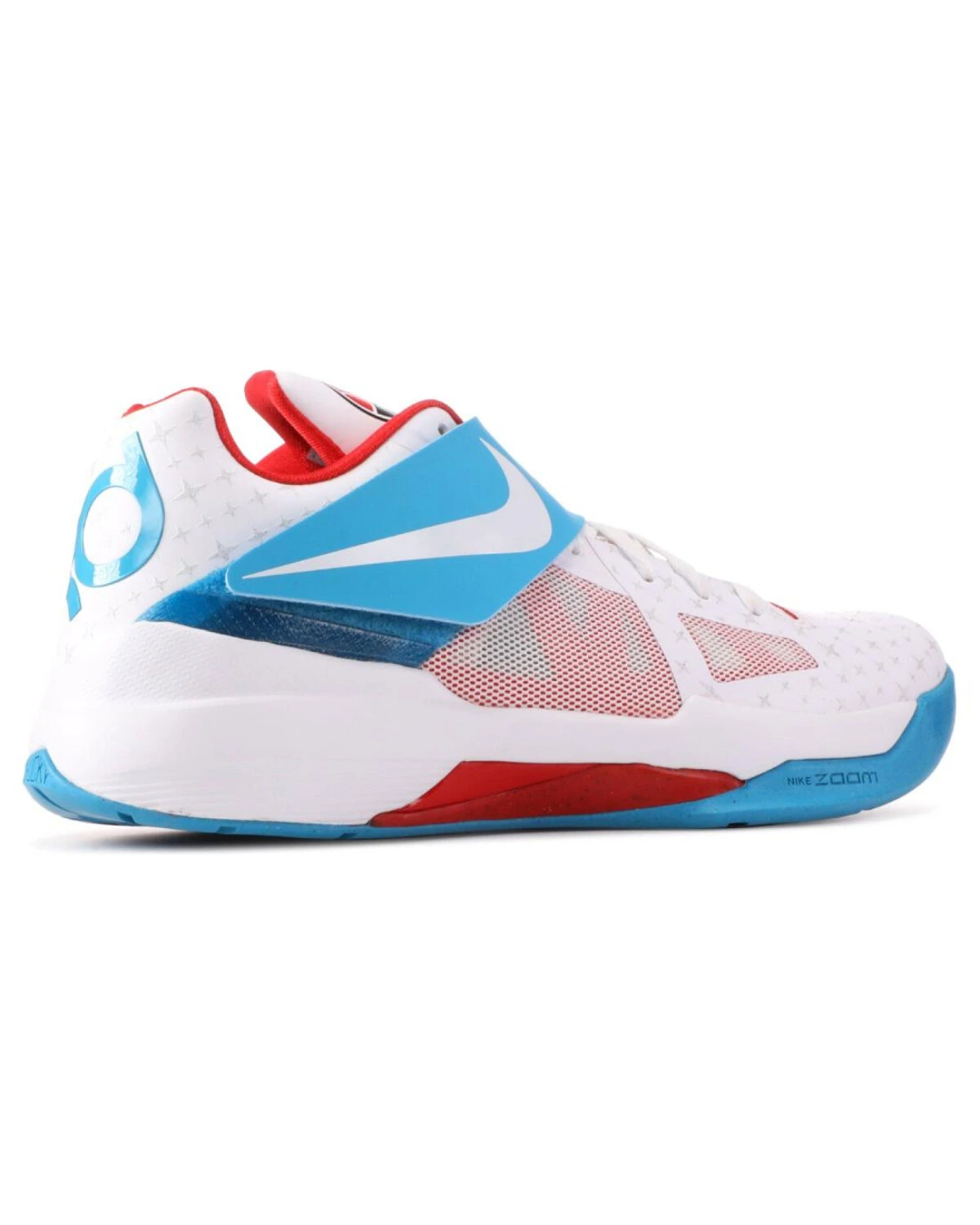 Nike KD 4 N7 "White" мужские баскетбольные кроссовки белые с амортизацией картинка