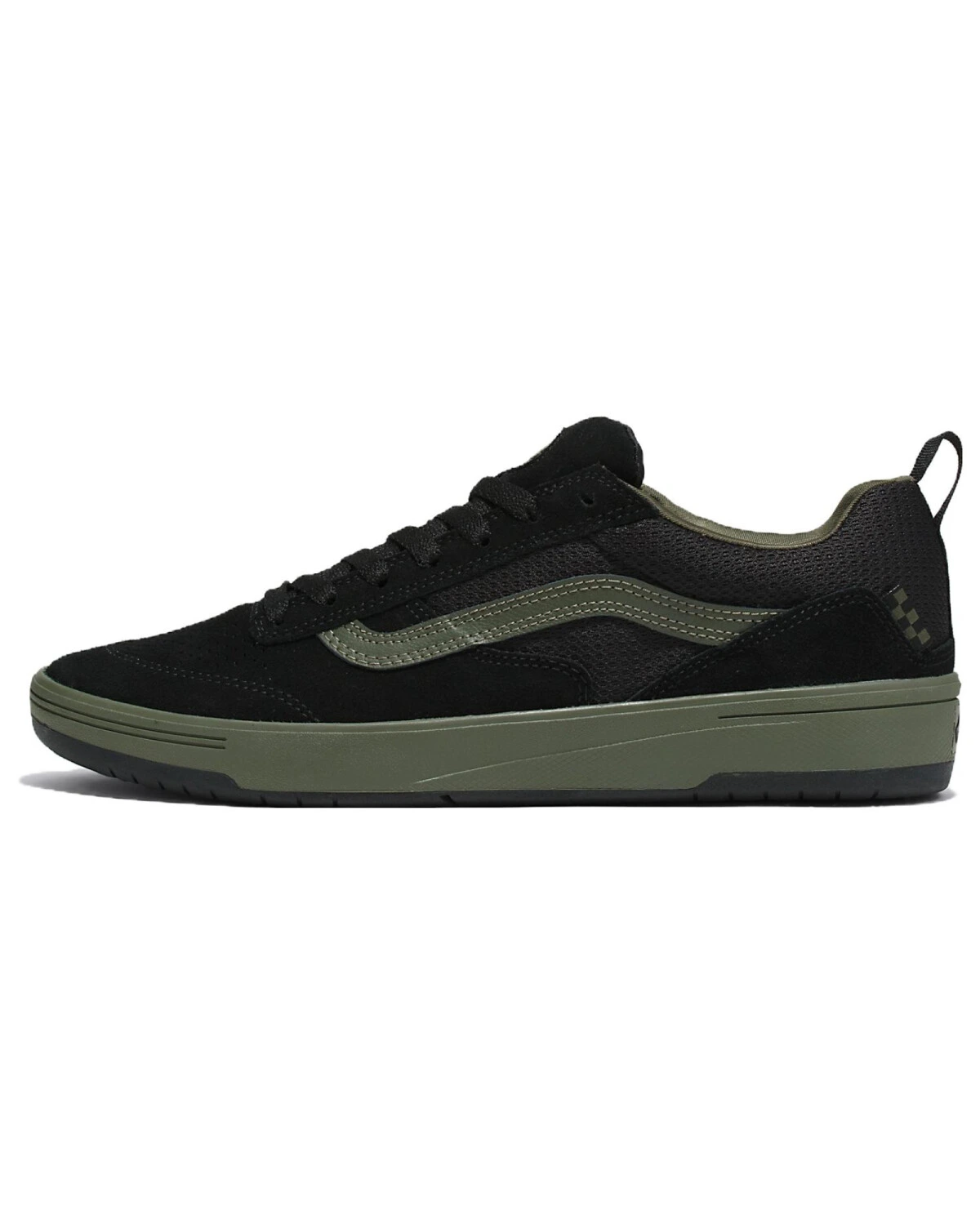 Vans Zahba мужские и женские кеды черно-зеленые картинка