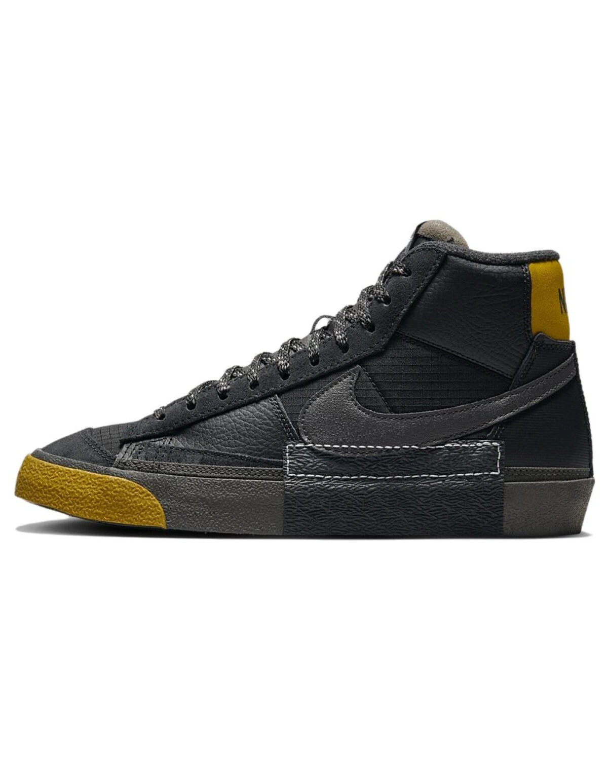 Nike Blazer Pro Club мужские кроссовки черные кожаные картинка