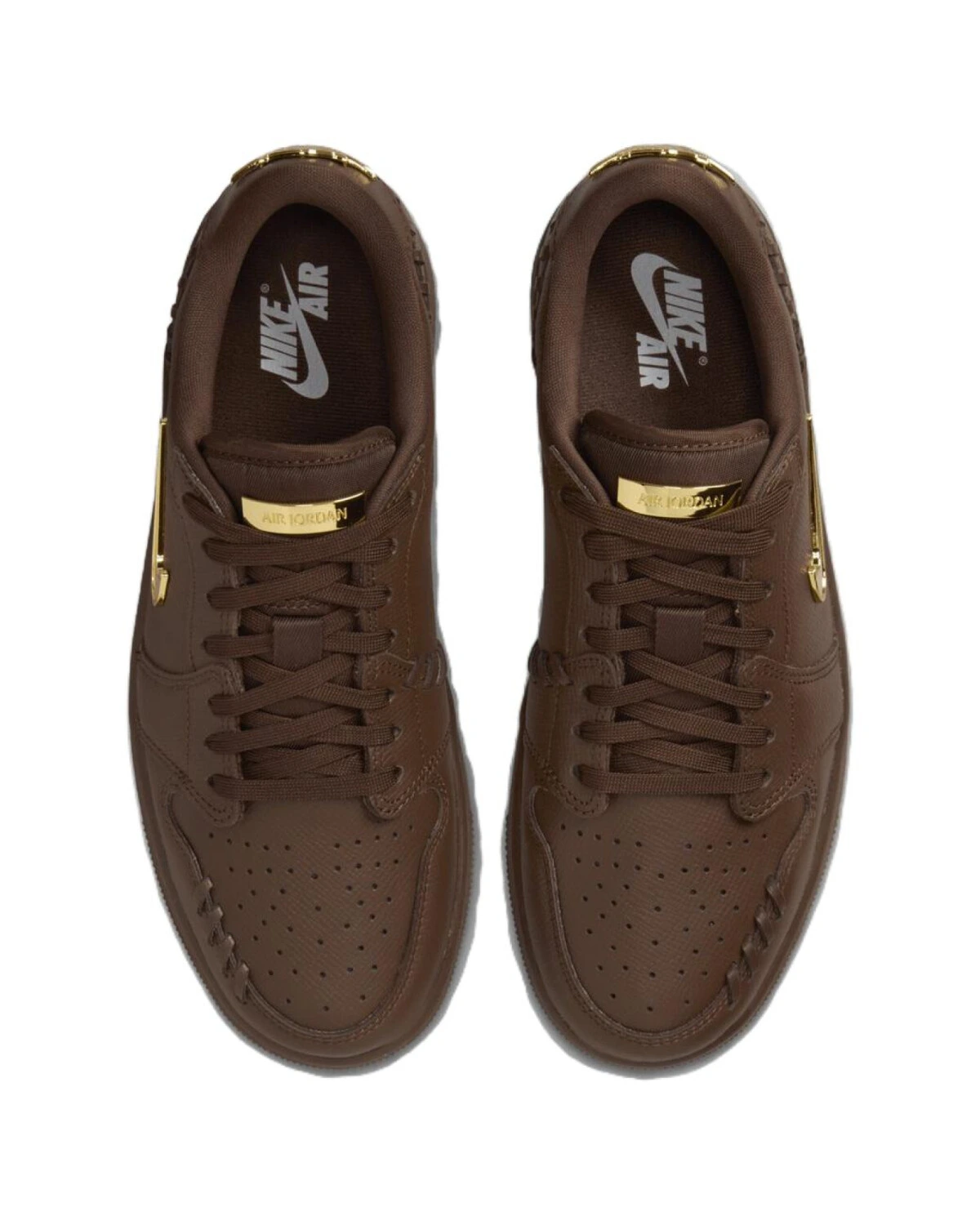 Jordan Air Jordan 1 женские спортивные кроссовки коричневые ретро картинка