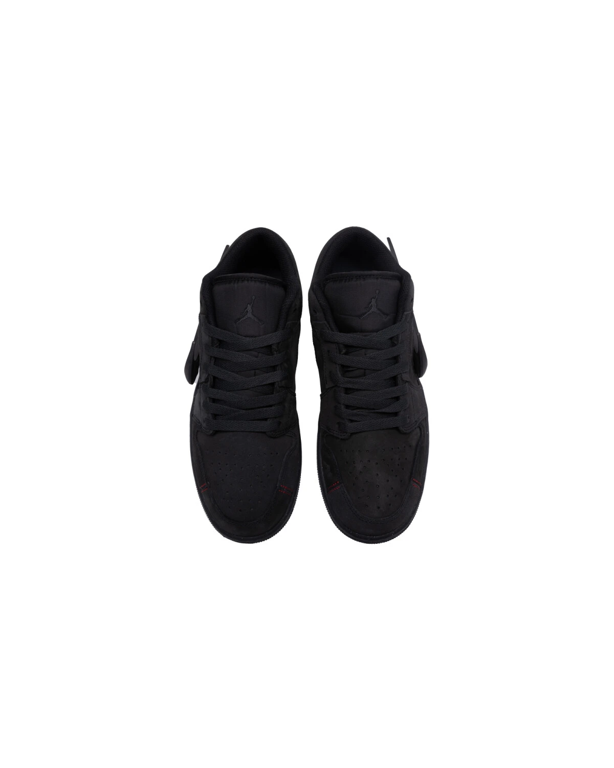 Jordan Air Jordan 1 мужские кроссовки черно-серые анти-скользящие картинка