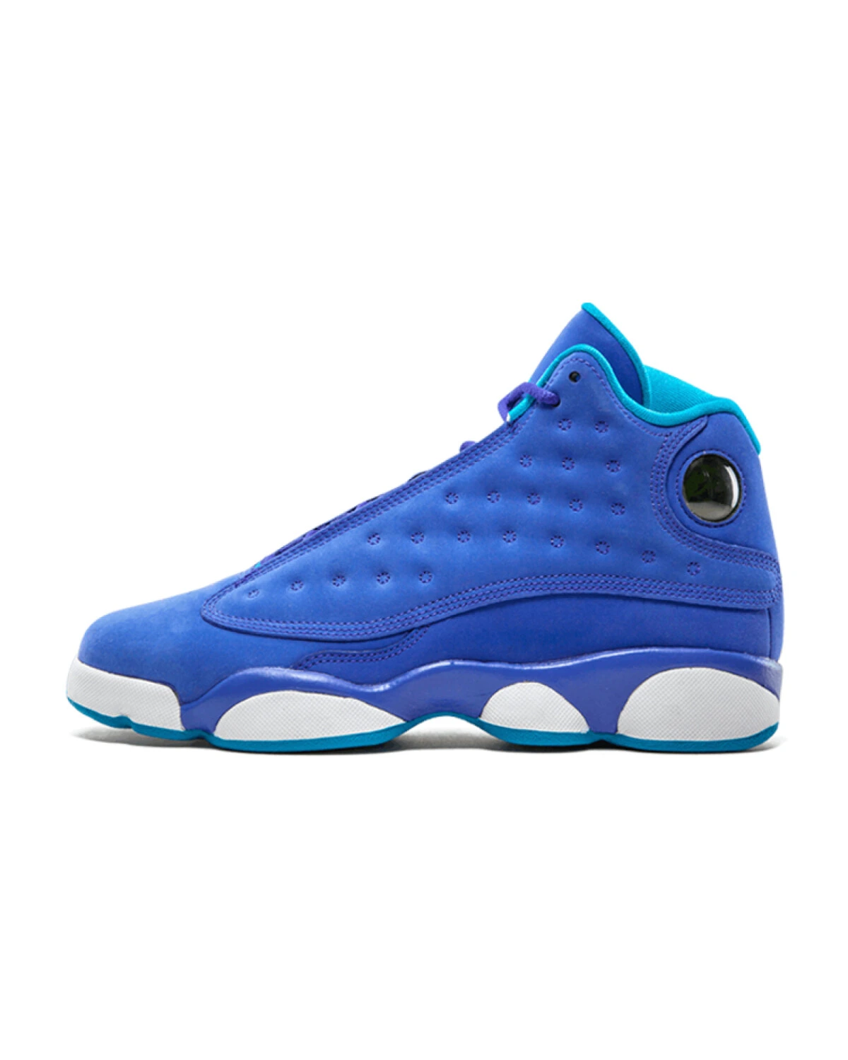 Jordan Air Jordan 13 Retro Hornets детские кроссовки высокие с амортизацией картинка