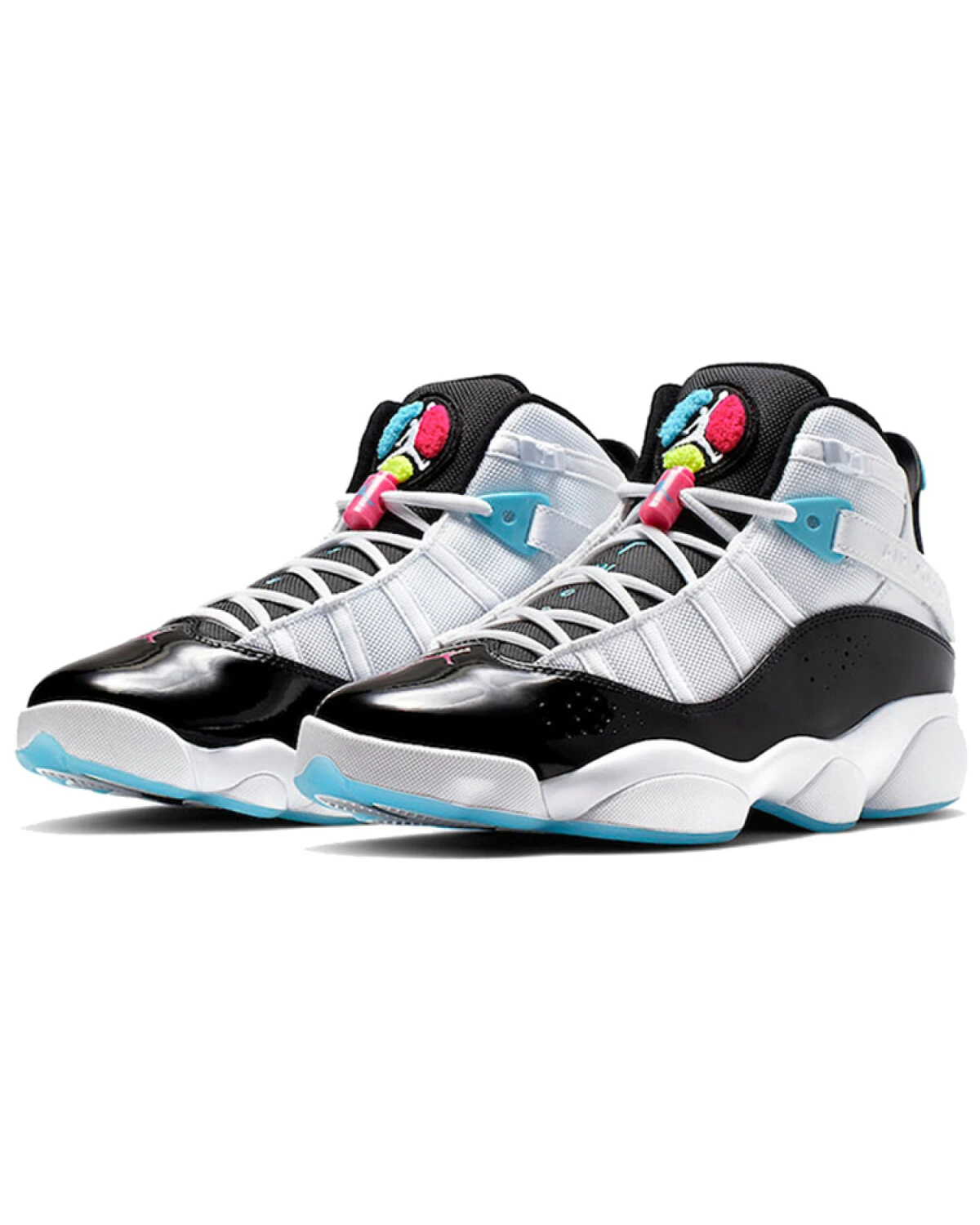 Jordan Air Jordan 6 унисекс высокие кроссовки белые картинка