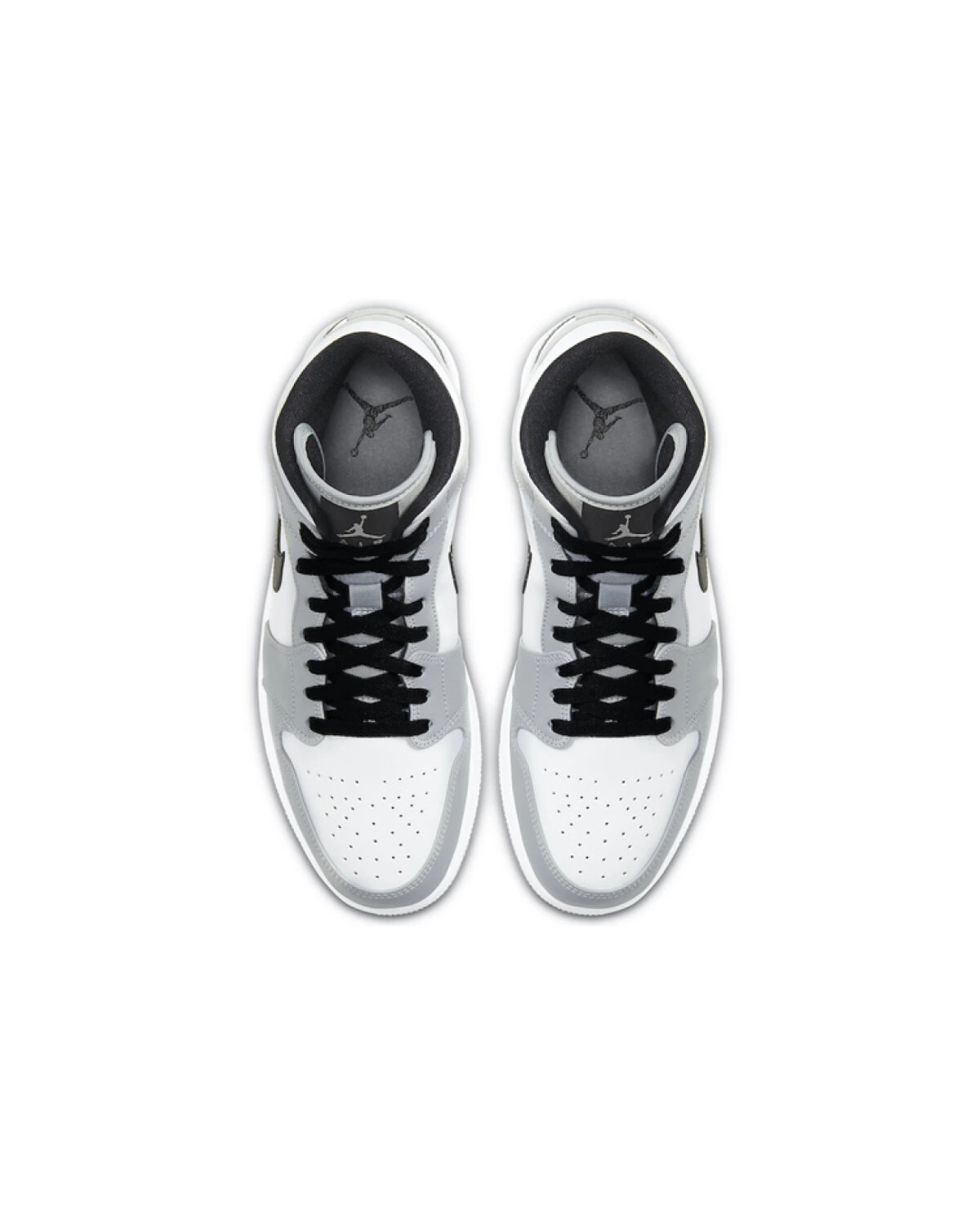 Jordan Air Jordan 1 унисекс кроссовки серые высокие картинка