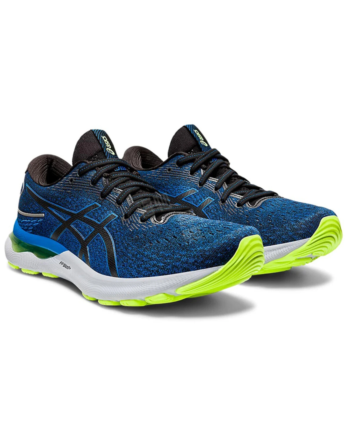Asics GEL-Nimbus 24 мужские спортивные кроссовки синие с амортизацией и легким весом картинка
