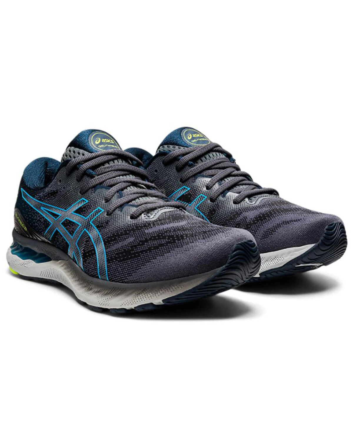 Asics GEL-Nimbus 23 мужские кроссовки для бега серые с амортизацией картинка