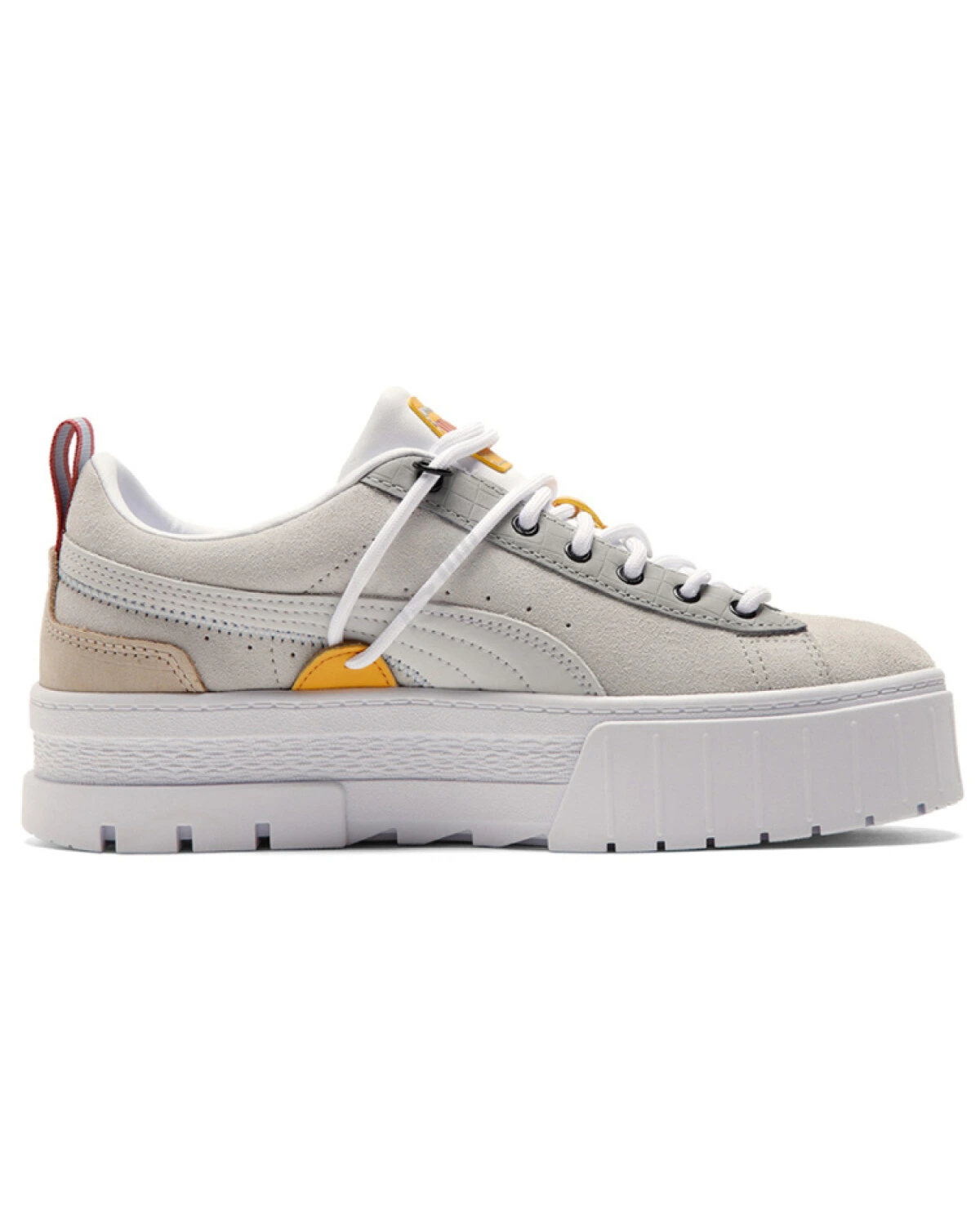 PUMA Mayze Bright Heights женские кроссовки комфортные бежевые картинка
