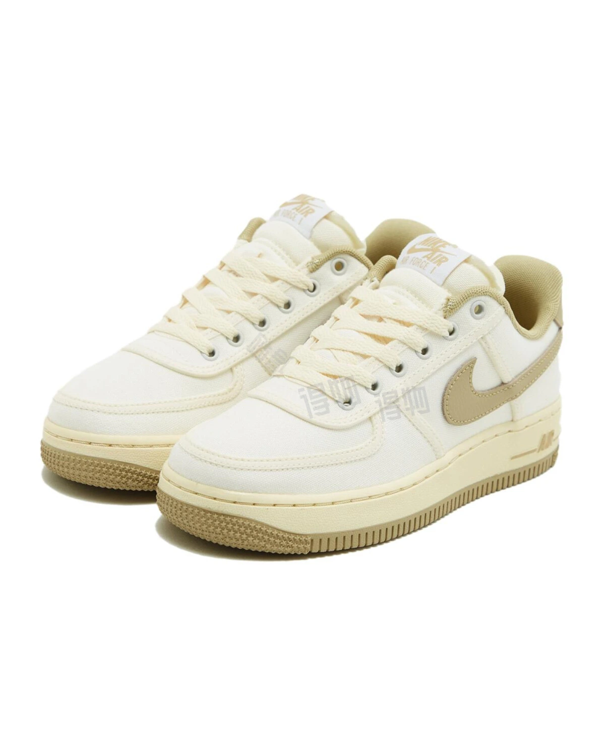 Nike Air Force 1 женские кроссовки с амортизацией белого цвета картинка