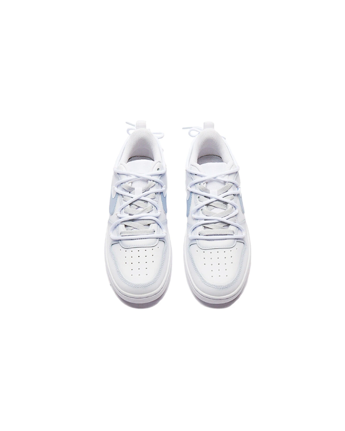 Nike Court Borough Low 2 женские кроссовки противоскользящие синие картинка