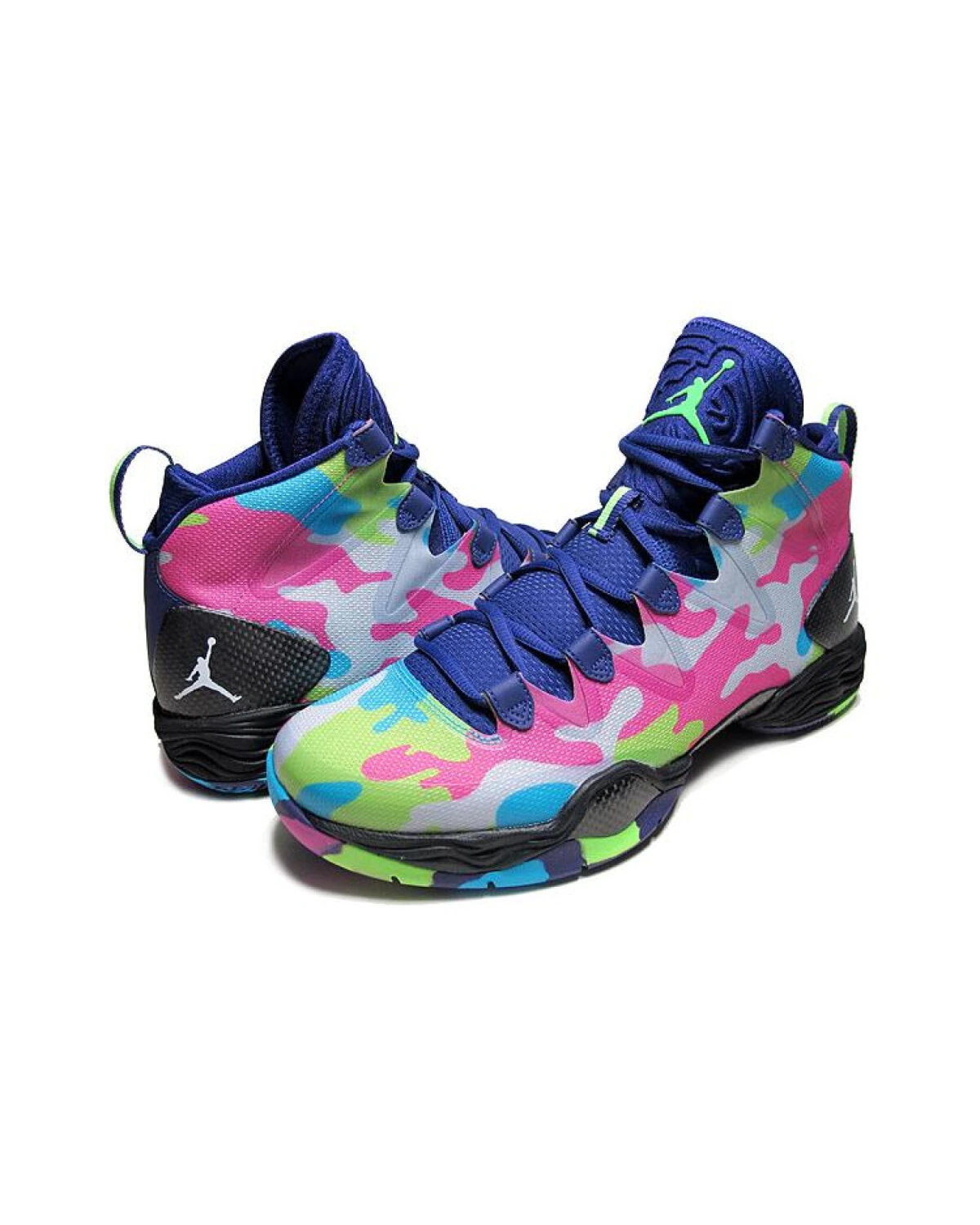 Jordan Air Jordan 28 SE Bel Air мужские баскетбольные кроссовки высокие цветные картинка