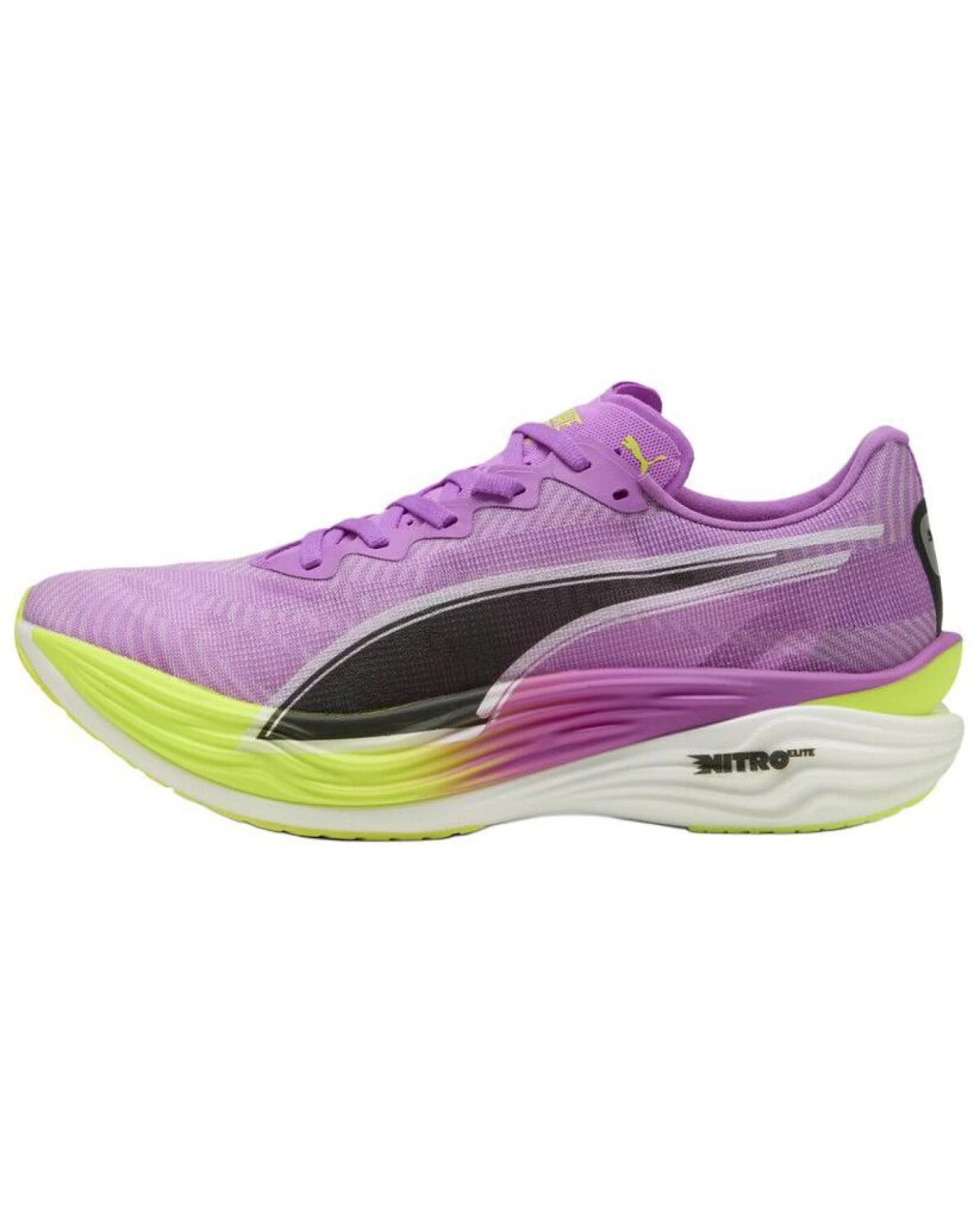 PUMA Deviate NITRO Elite 3 унисекс кроссовки для бега фиолетовые с амортизацией NITRO картинка