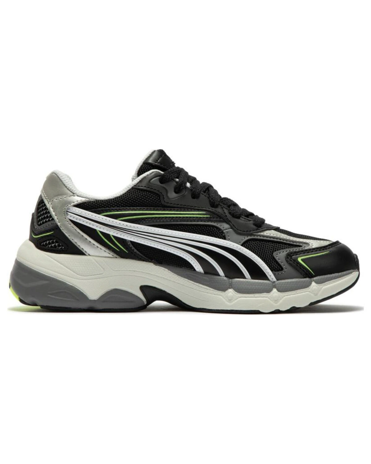 PUMA Teveris Nitro черные кроссовки с шнуровкой и износостойкими свойствами картинка