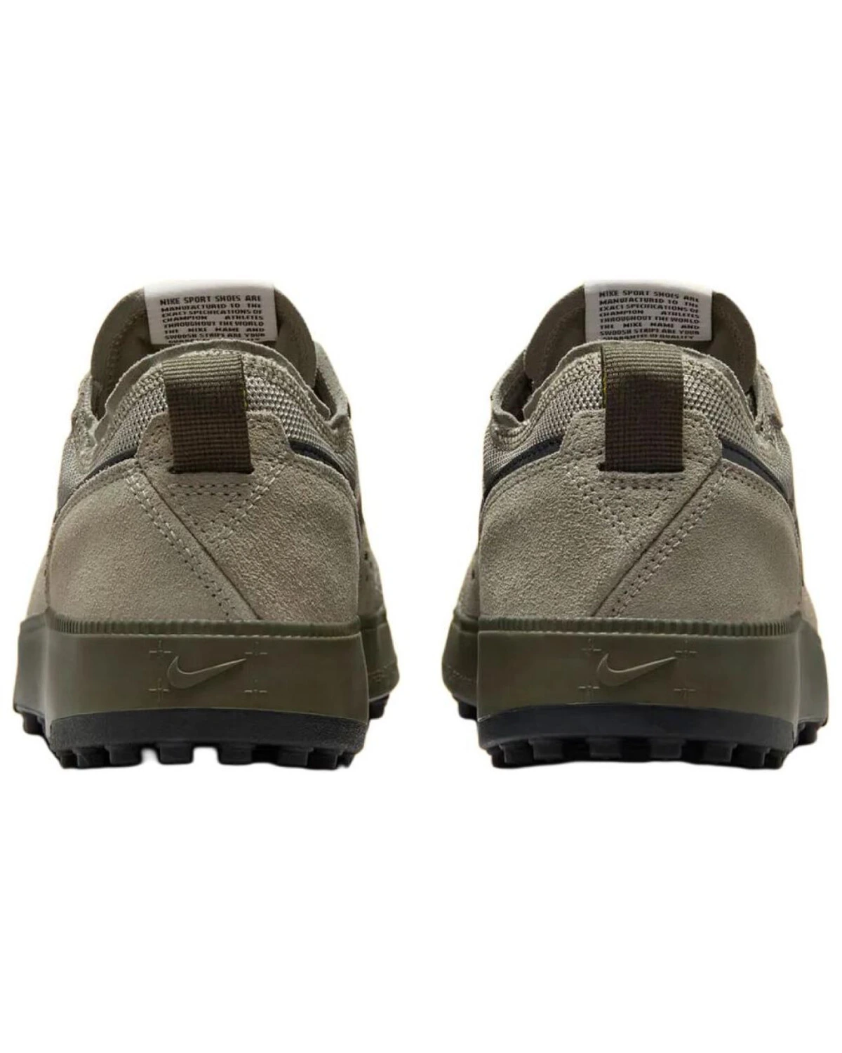 Nike C1TY unisex кроссовки коричнево-зеленые повседневные картинка