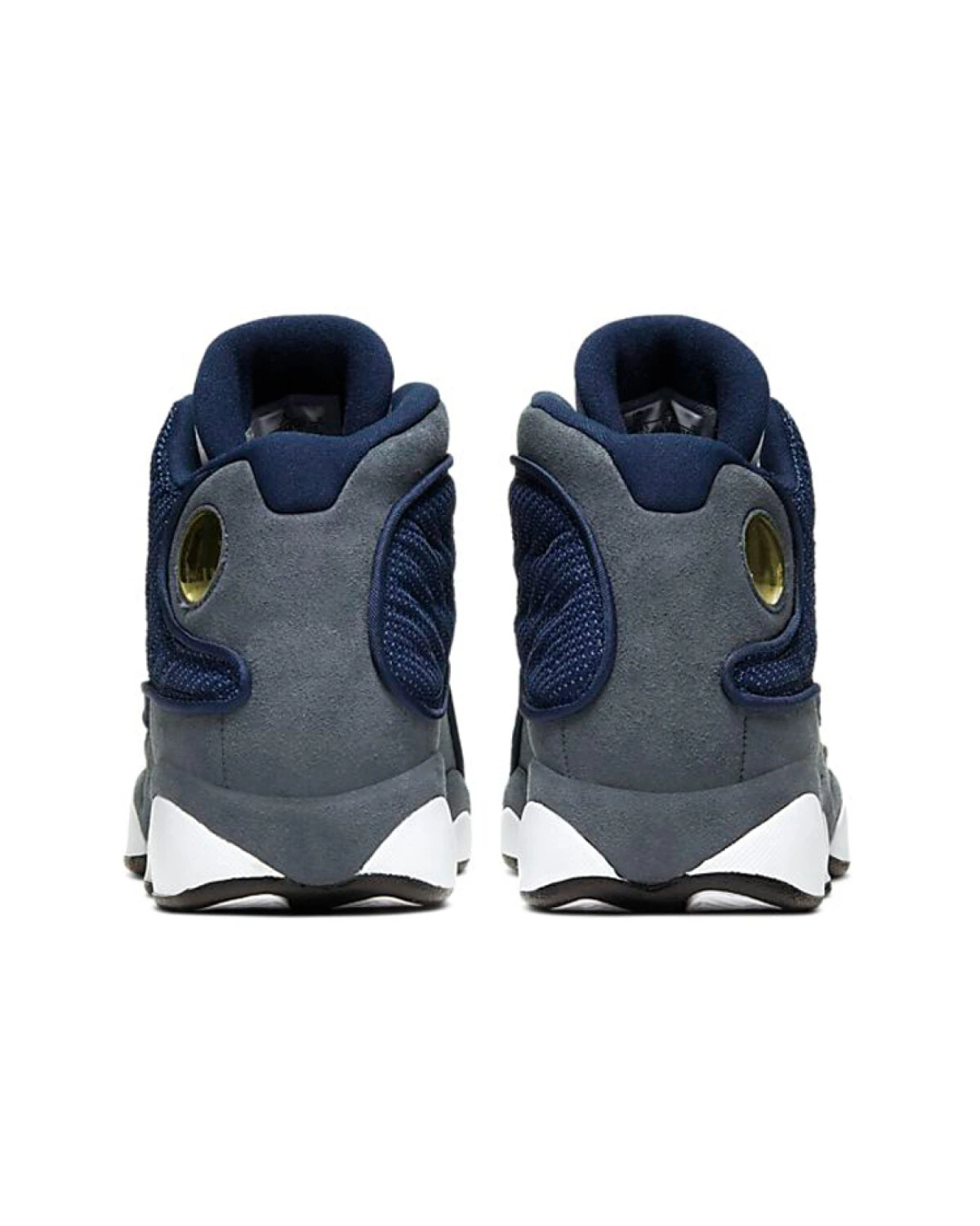 Jordan Air Jordan 13 детские высокие кроссовки сине-белые картинка