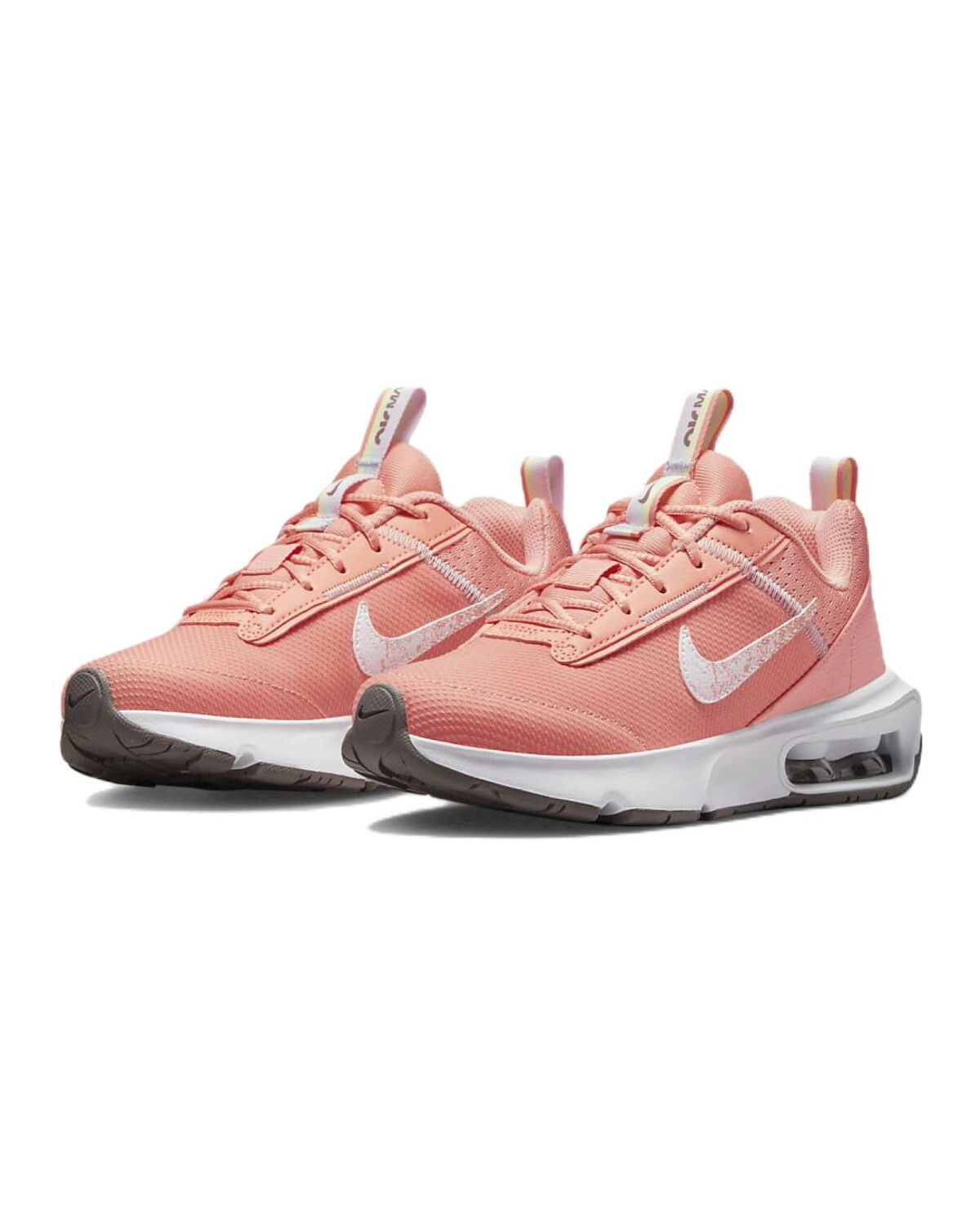 Nike Air Max INTRLK Lite SE детские кроссовки розовые с амортизацией и сетчатой верхней частью картинка