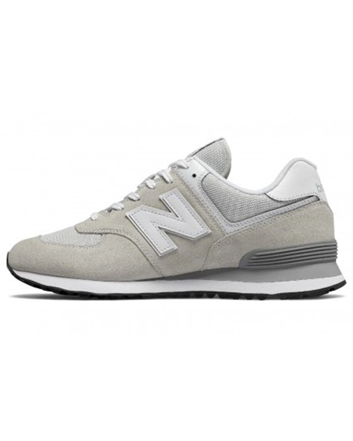New Balance 574 унисекс кроссовки сетчатые серые картинка