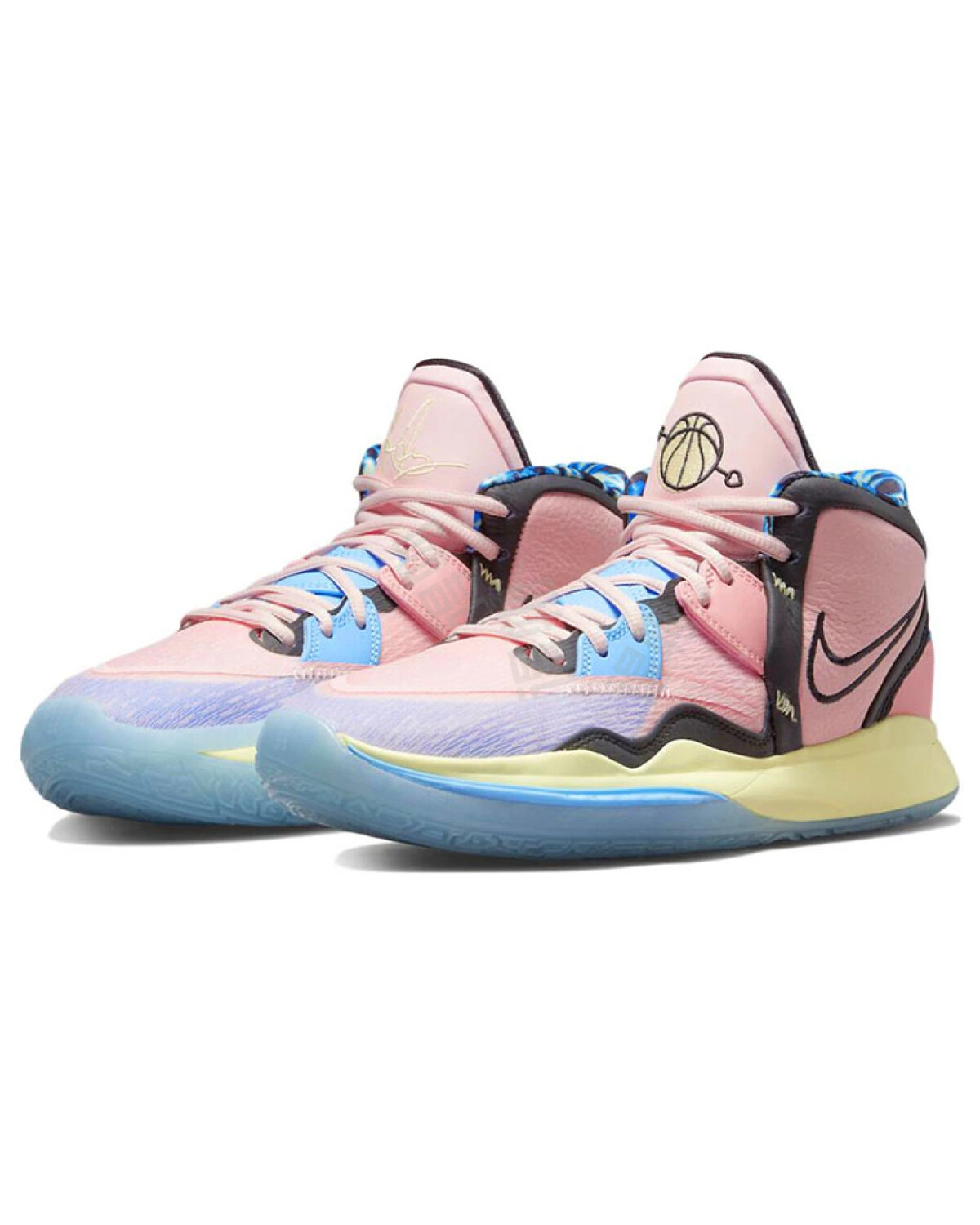 Nike Kyrie Infinity "Valentine's Day" унисекс баскетбольные кроссовки розовые картинка