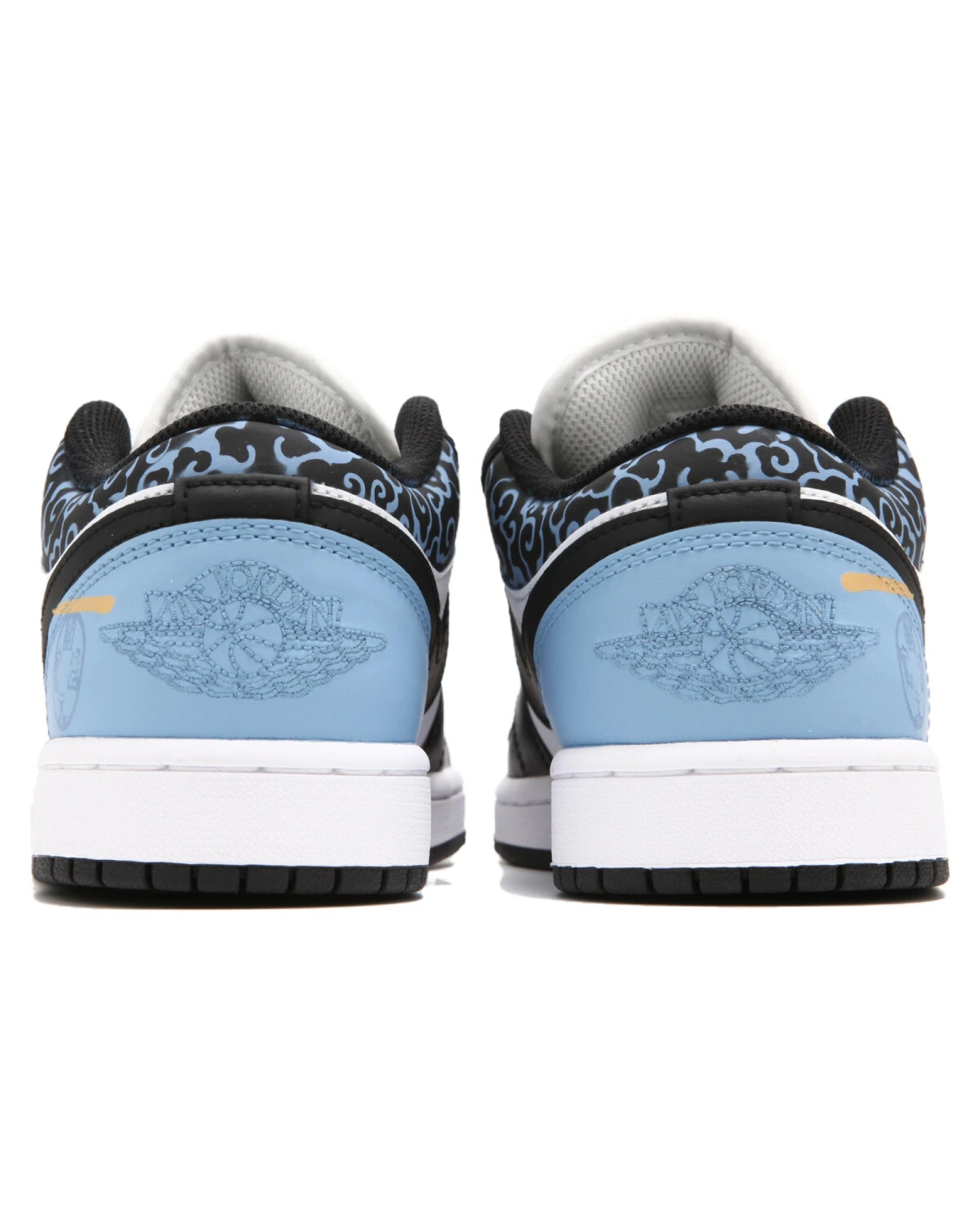 Jordan Air Jordan 1 Low Black Myth Wukong мужские кроссовки бело-синие картинка