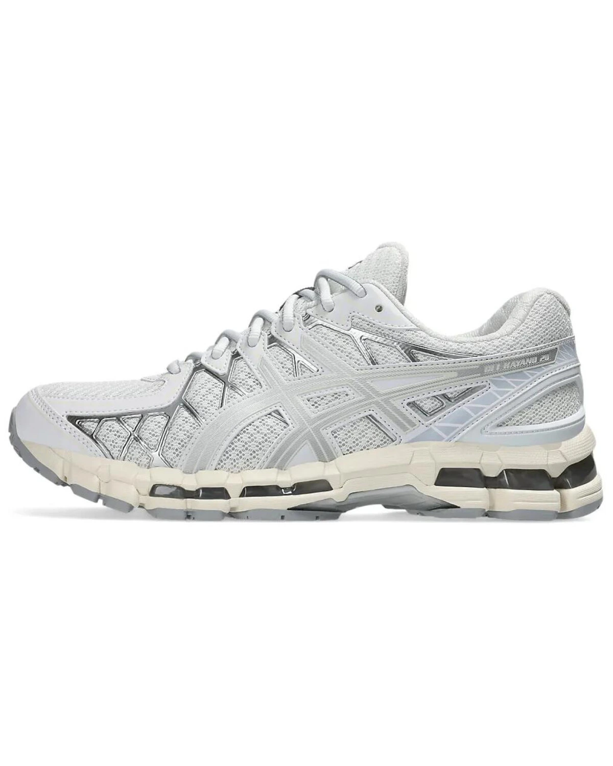 Asics Gel-Kayano20 унисекс спортивные кроссовки для марафона серебристые картинка