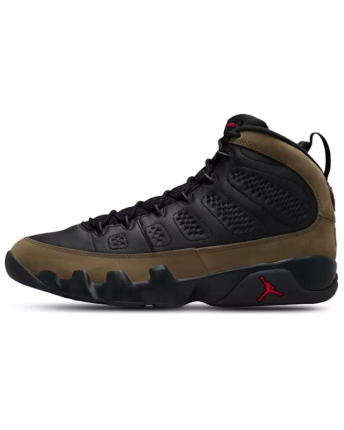 Jordan Air Jordan 9 мужские кроссовки черно-коричневые с шнуровкой картинка