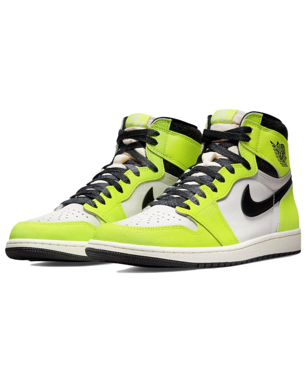 Jordan Air Jordan 1 Retro High OG "Volt" унисекс кроссовки высокие зелёные картинка