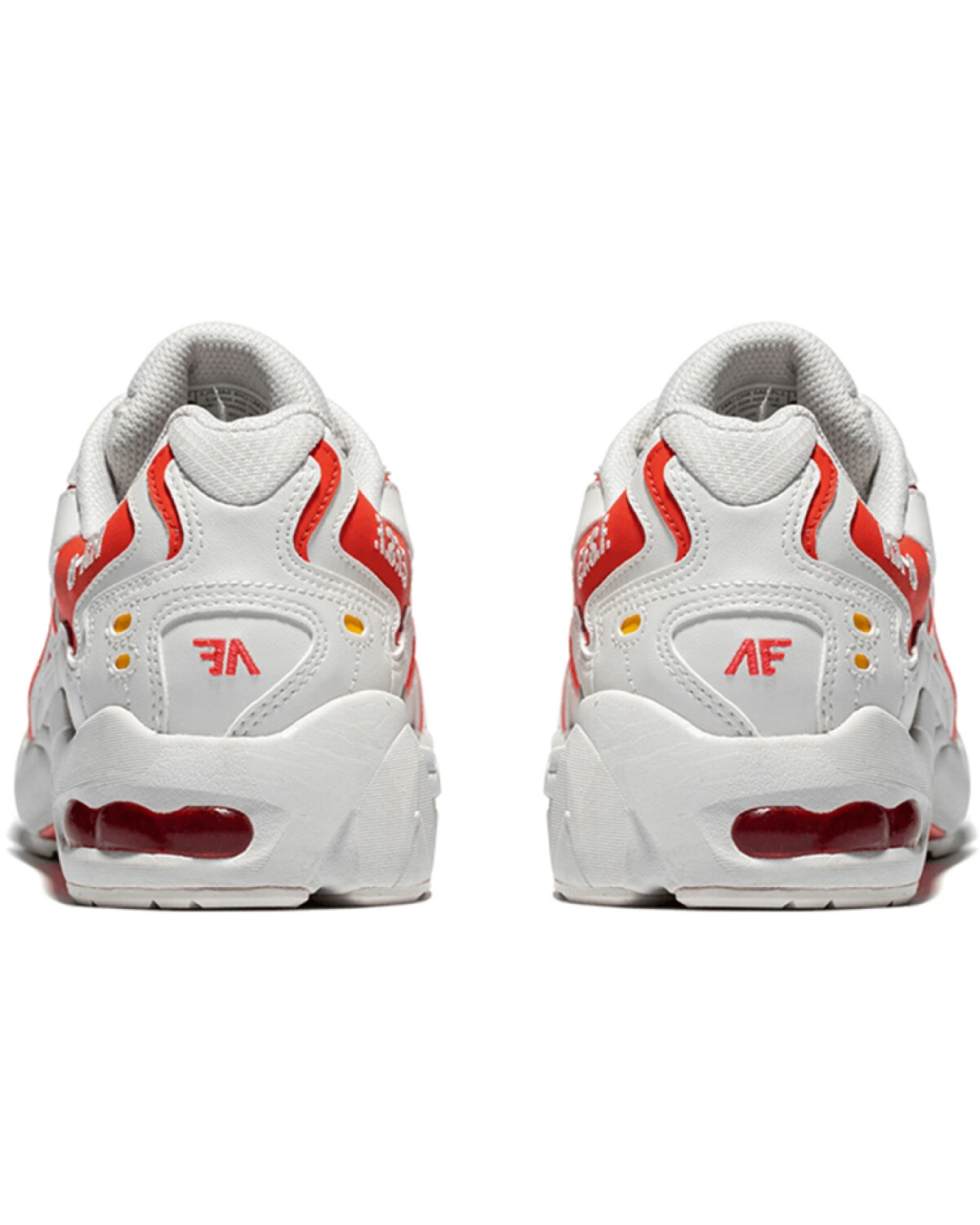 Asics Gel-Kayano 5 OG Gundam унисекс кроссовки белые с оранжевыми акцентами картинка